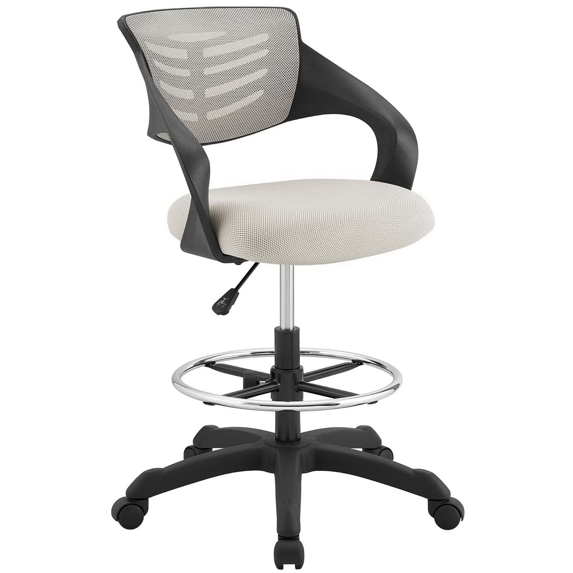 Thrive Mesh Drafting Chair, Gray