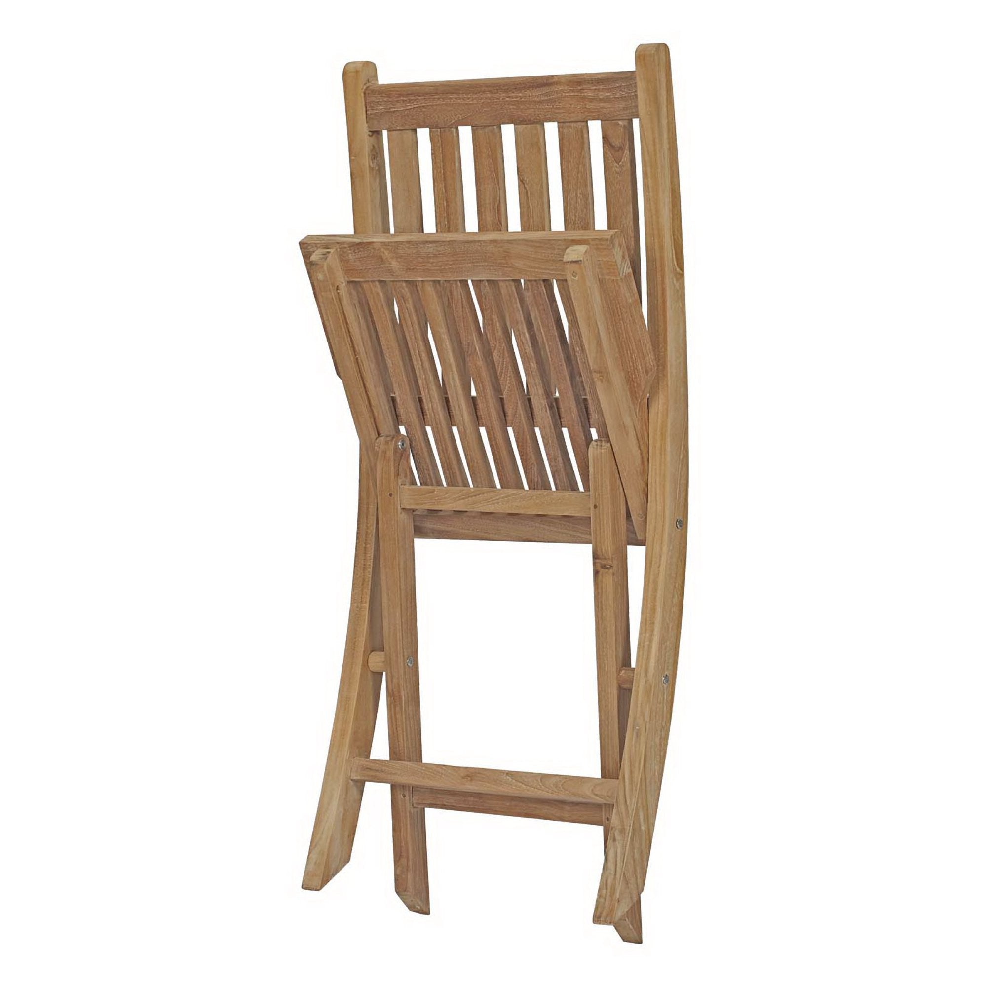 Marina 9 Piece Outdoor Patio Teak Dining Set, Natural