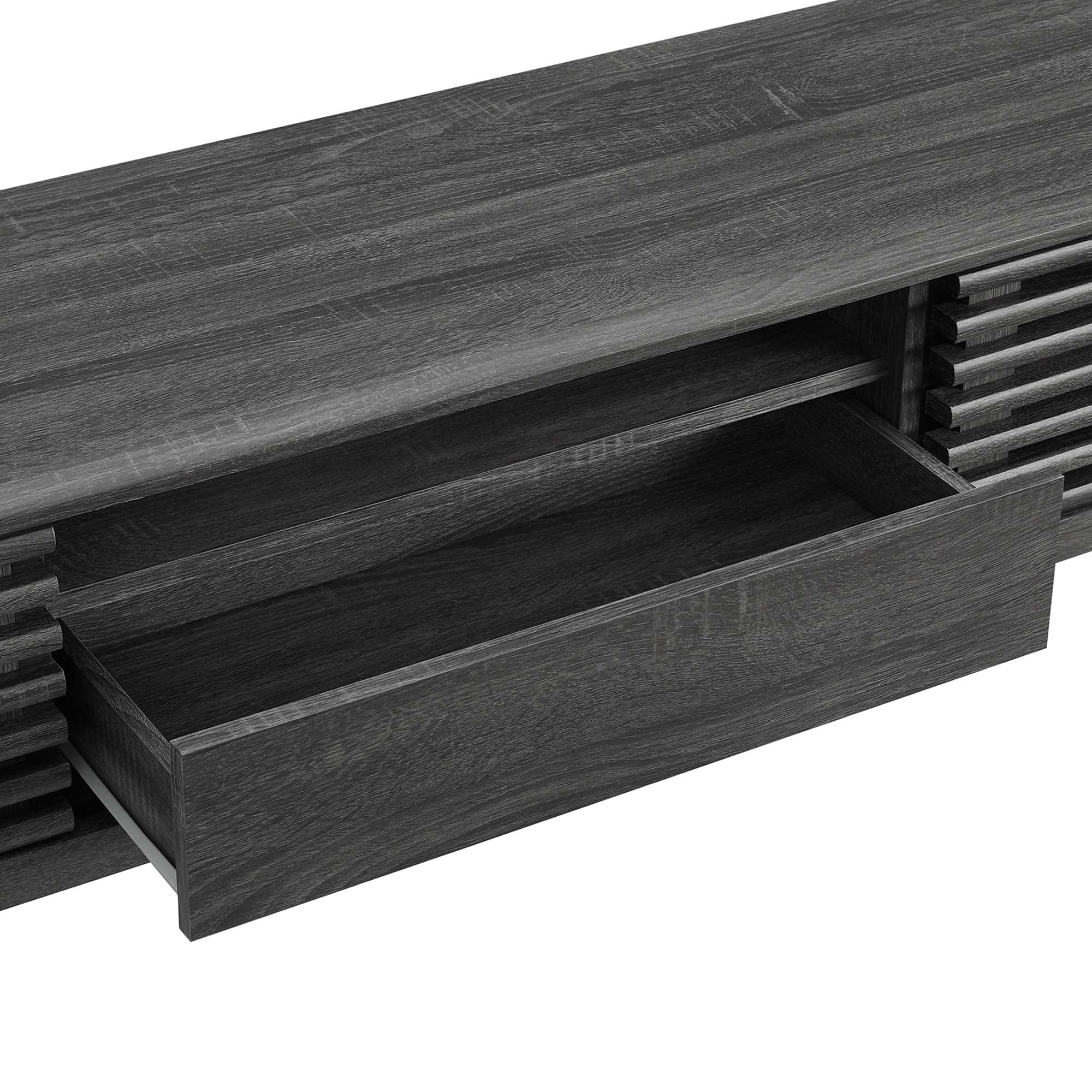 Render 70" TV Stand, Charcoal