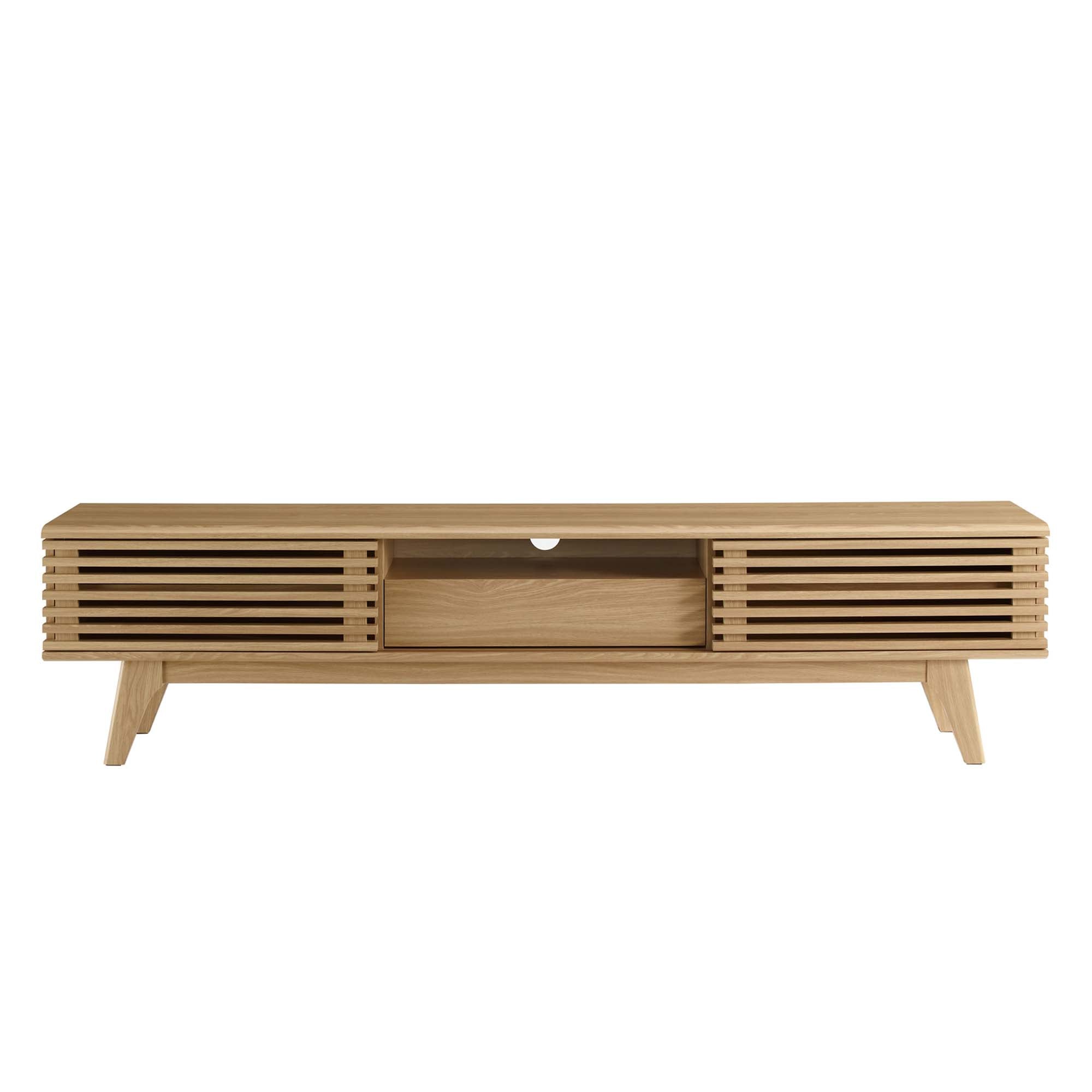 Render 70" TV Stand, Oak