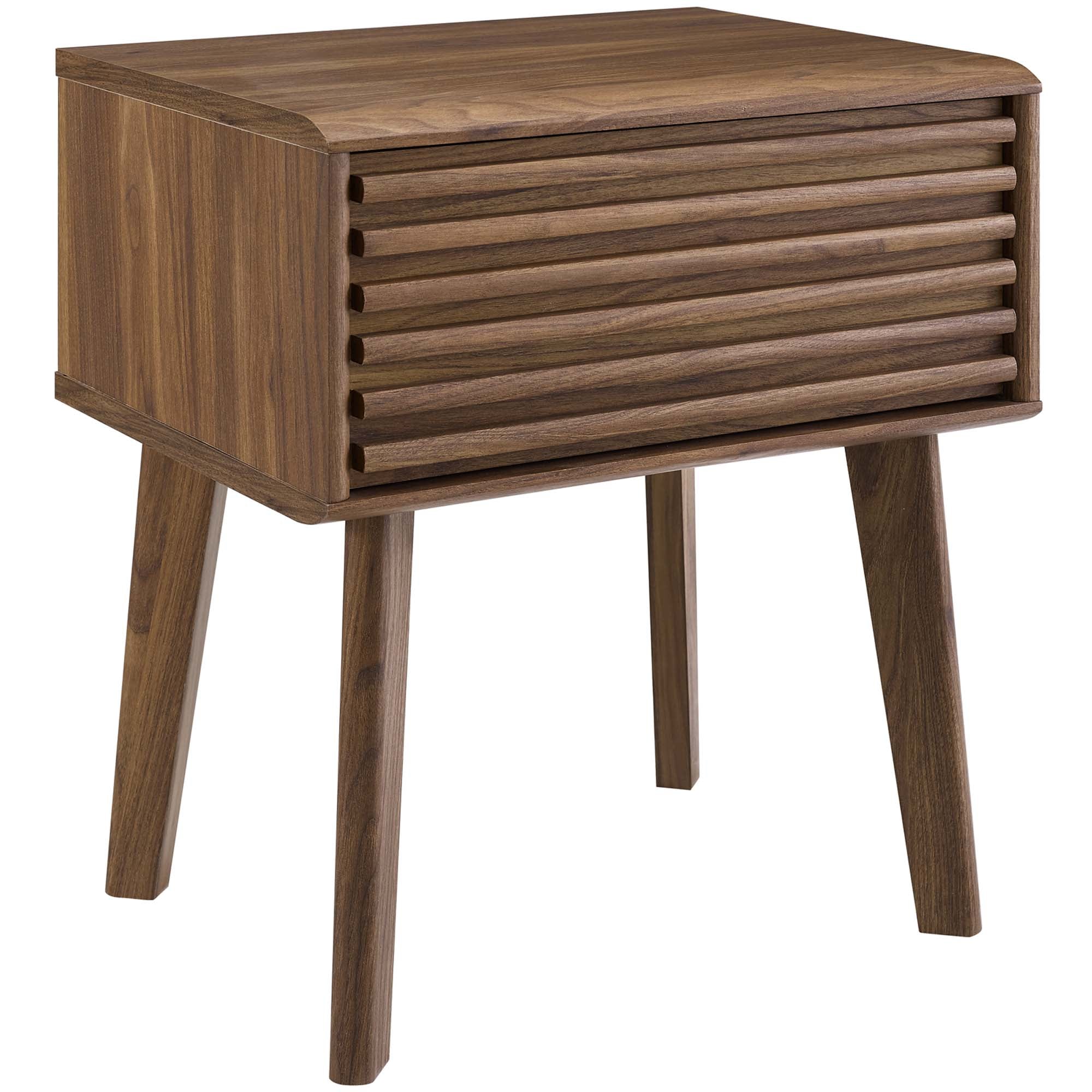 Render End Table, Walnut