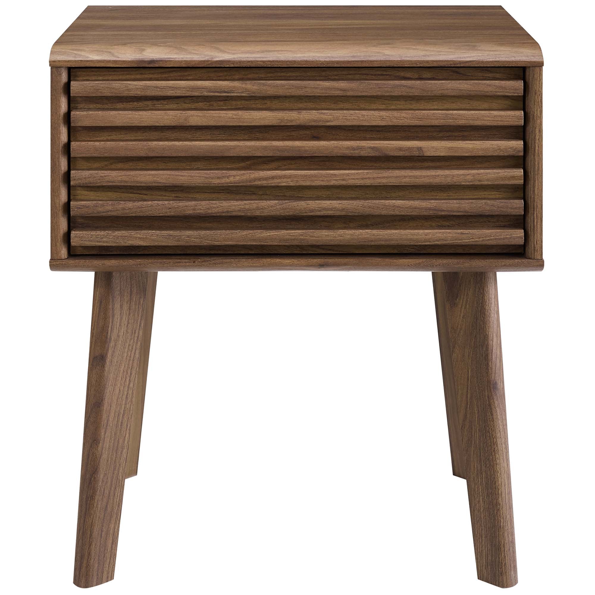 Render End Table, Walnut