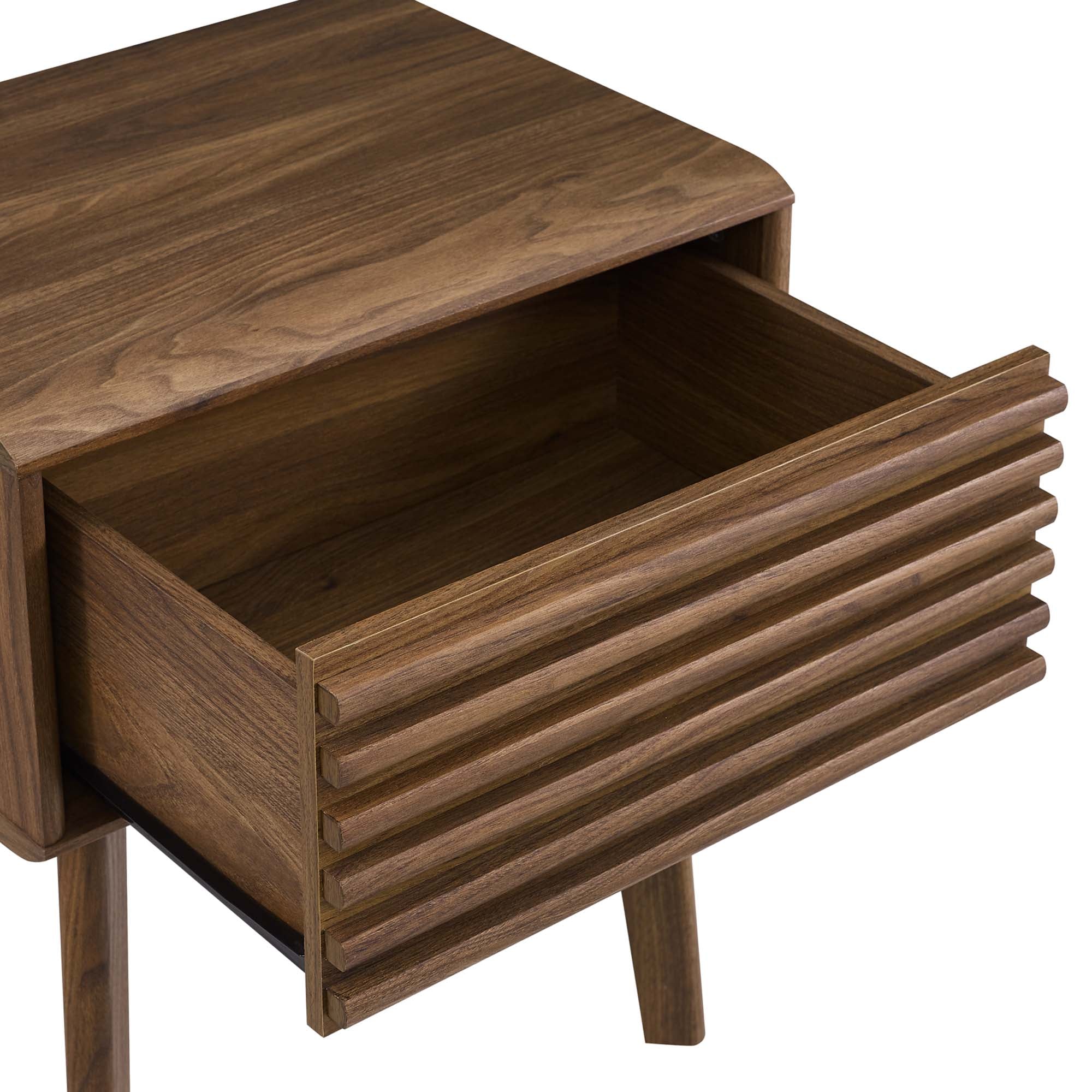 Render End Table, Walnut