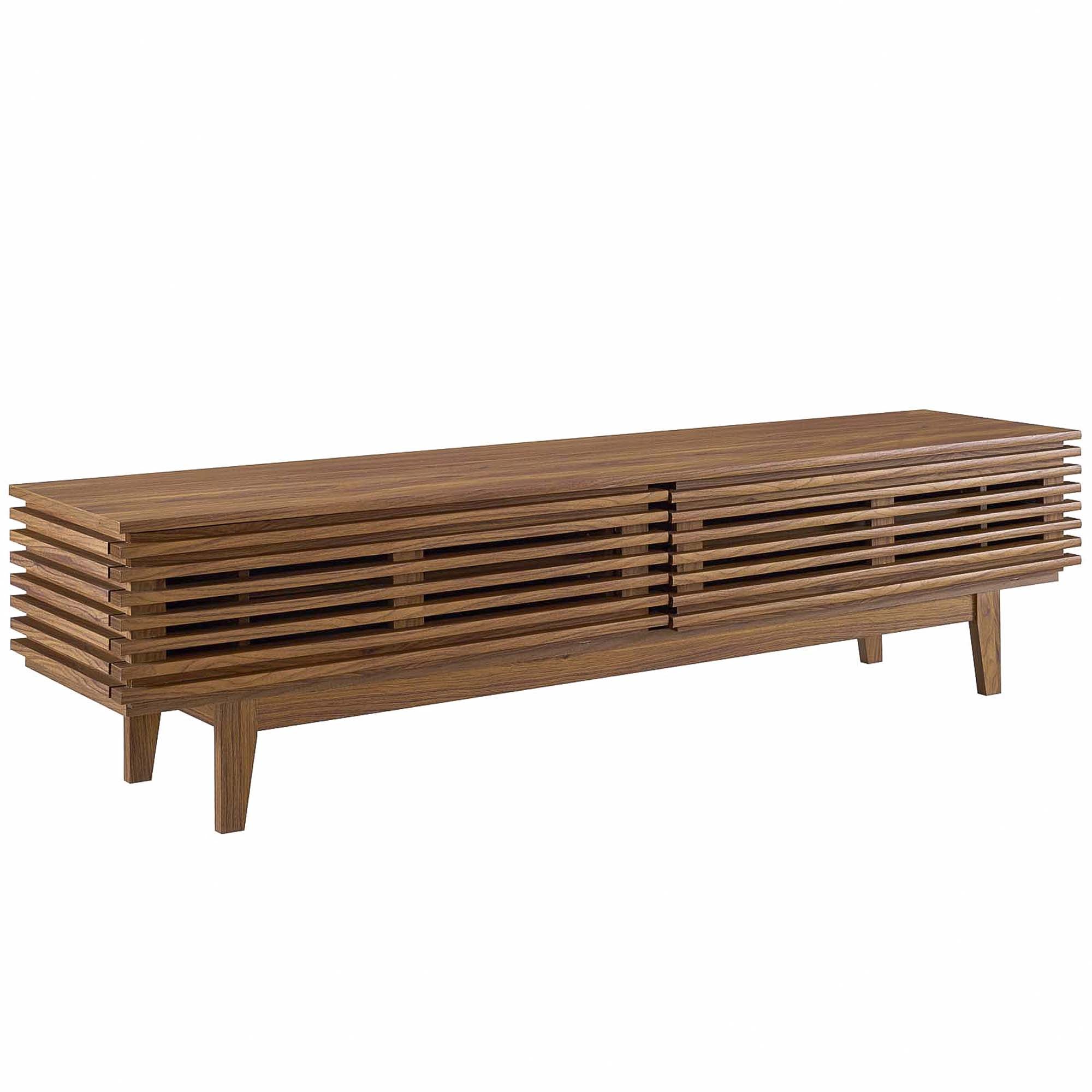 Render 71" TV Stand, Walnut