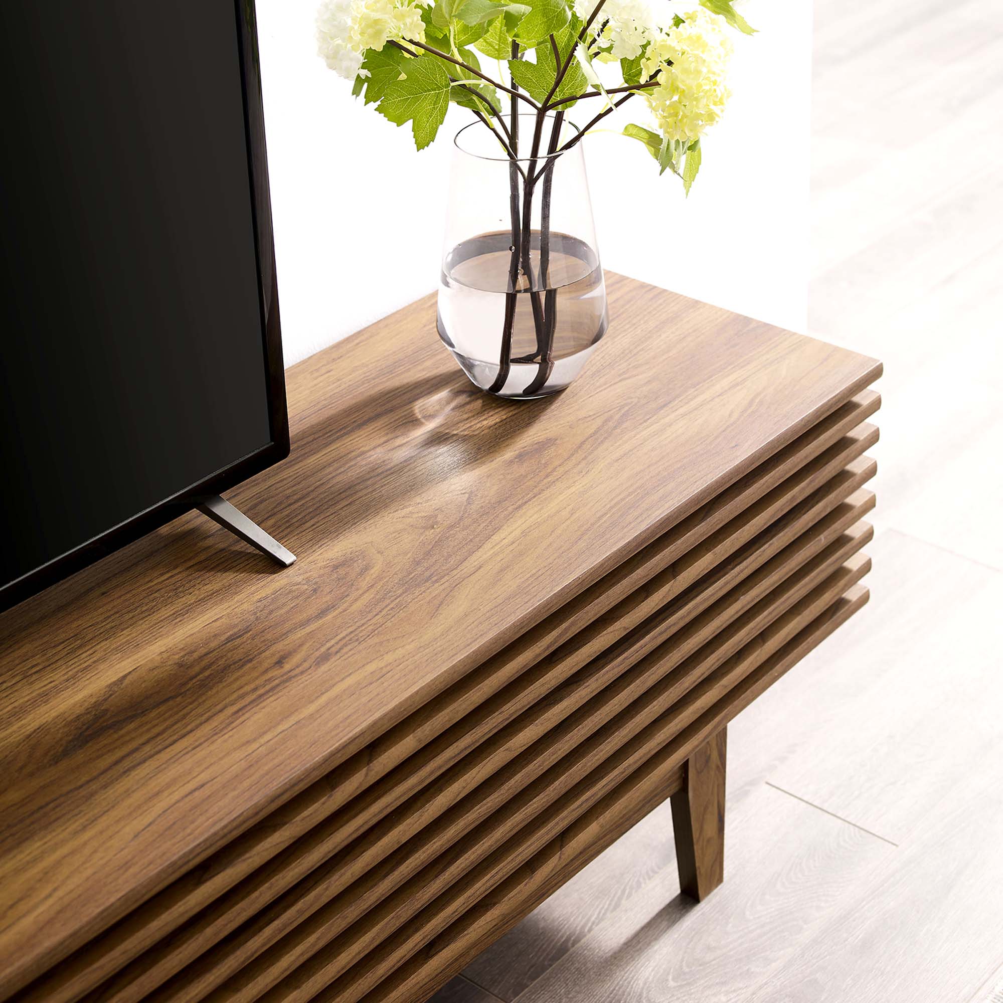 Render 71" TV Stand, Walnut