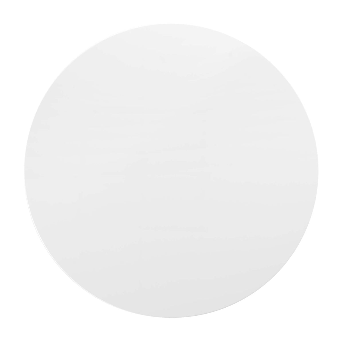 Lippa 48" Round Wood Dining Table, Black White