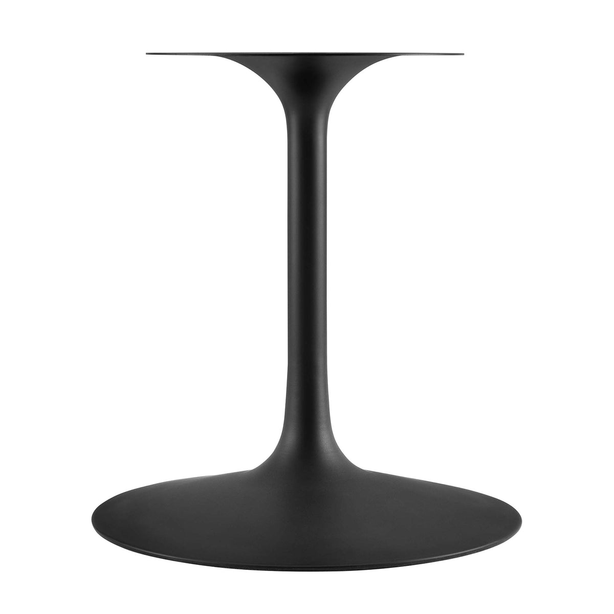 Lippa 60" Oval Wood Dining Table, Black White