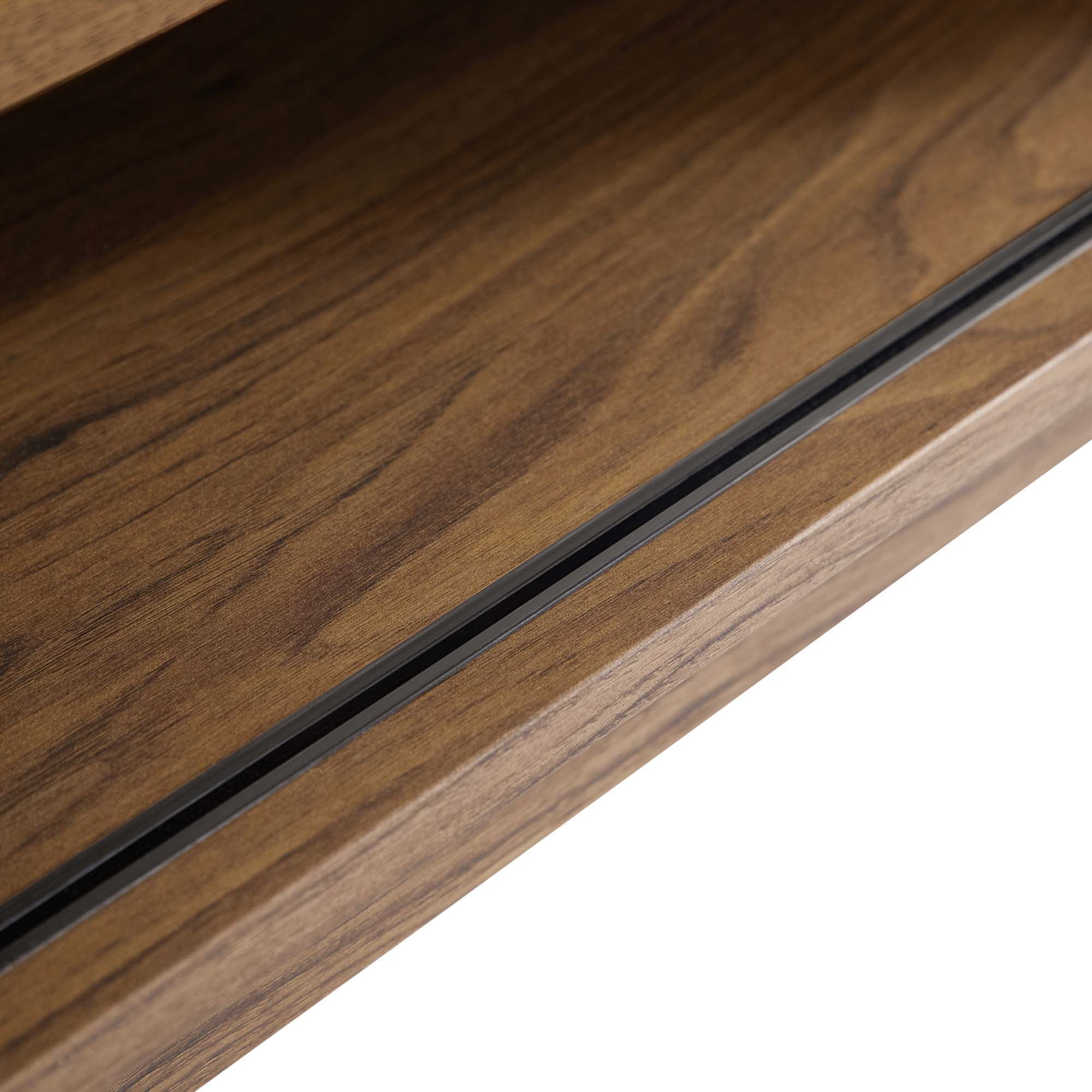Render 46" Media Console TV Stand, Walnut