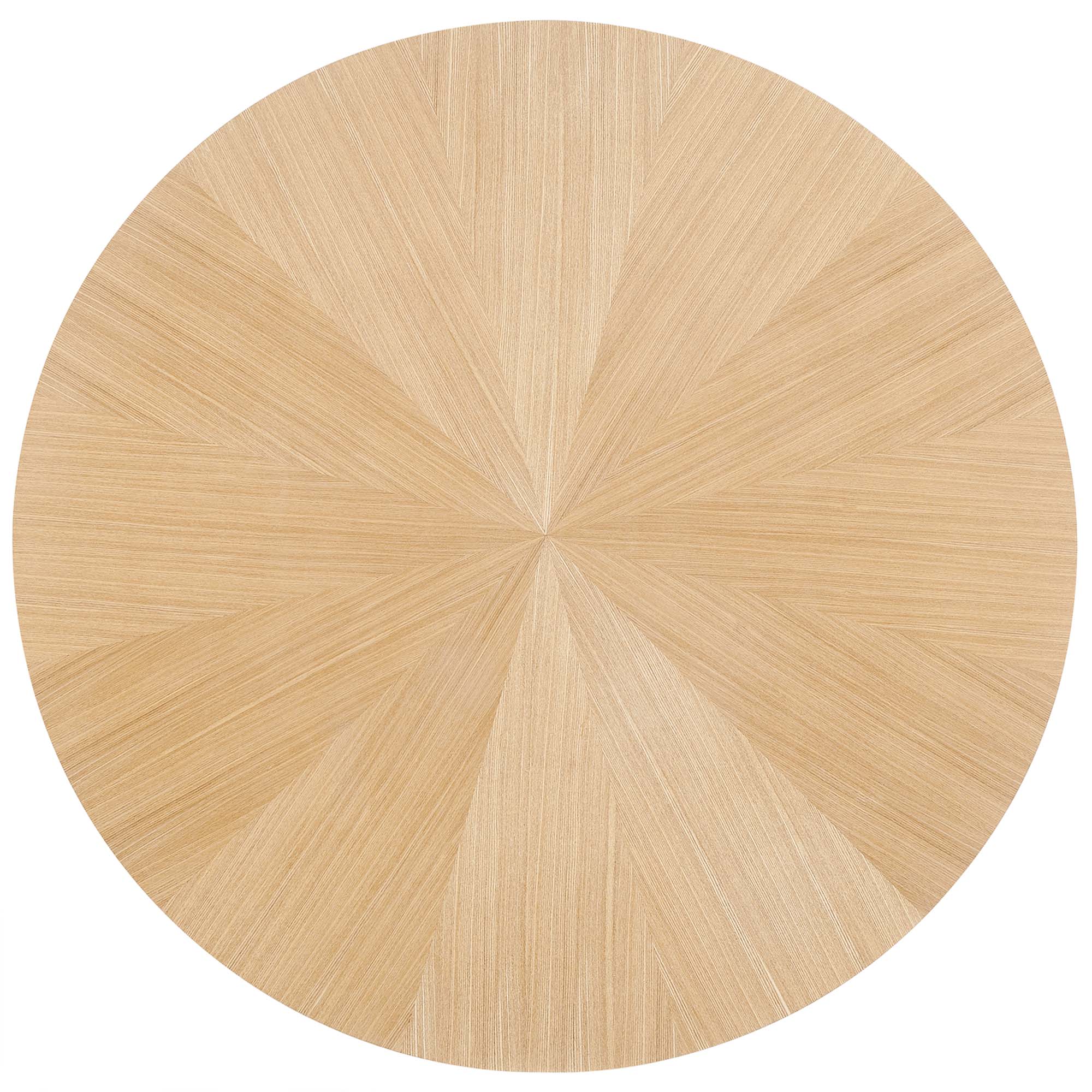 Crossroads 47" Round Wood Dining Table, Oak