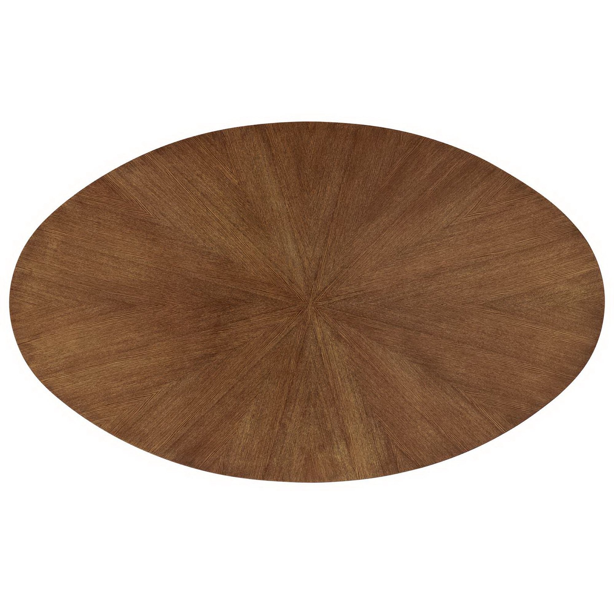 Crossroads 71" Oval Wood Dining Table, Walnut