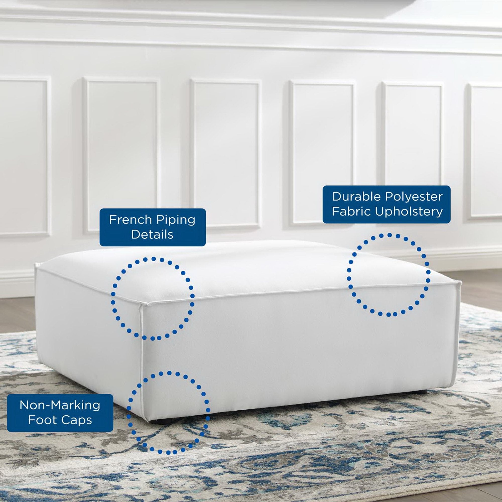 Restore Ottoman, White