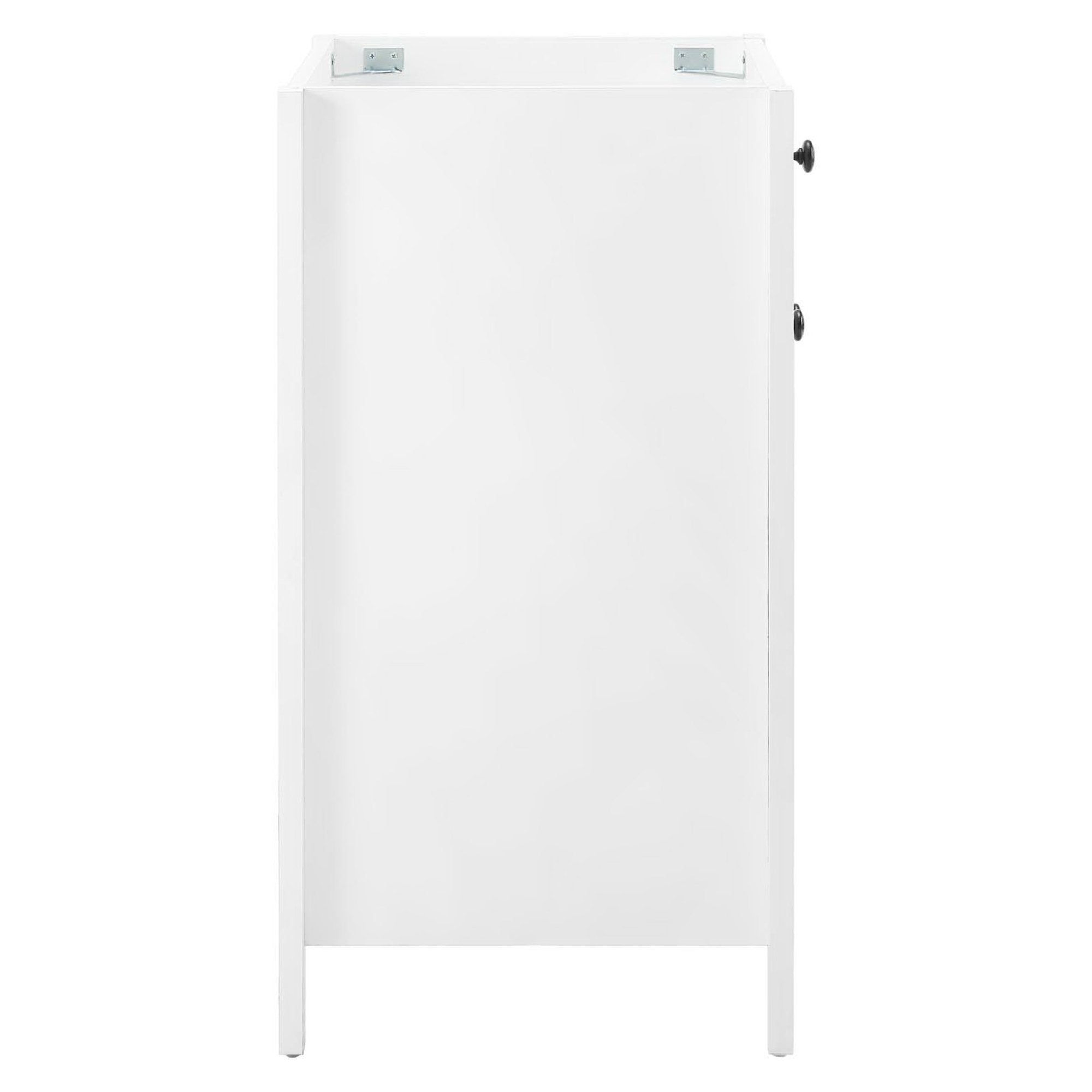 Nantucket 24" Bathroom Vanity Cabinet (Sink Basin Not Included), White