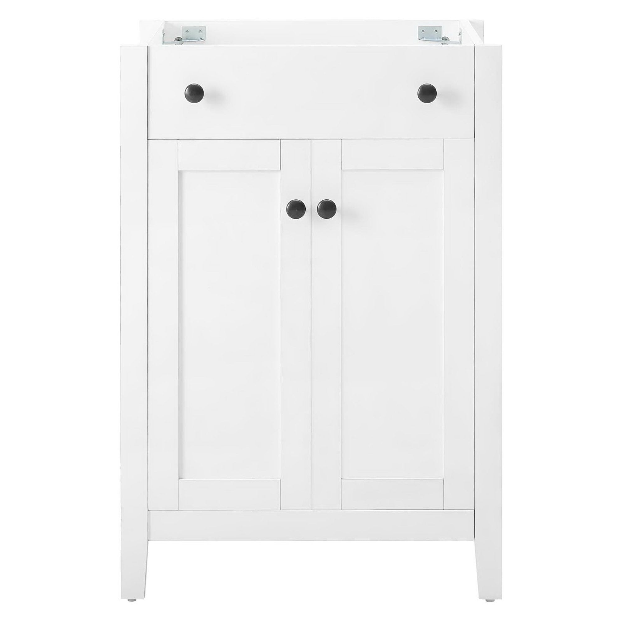 Nantucket 24" Bathroom Vanity Cabinet (Sink Basin Not Included), White