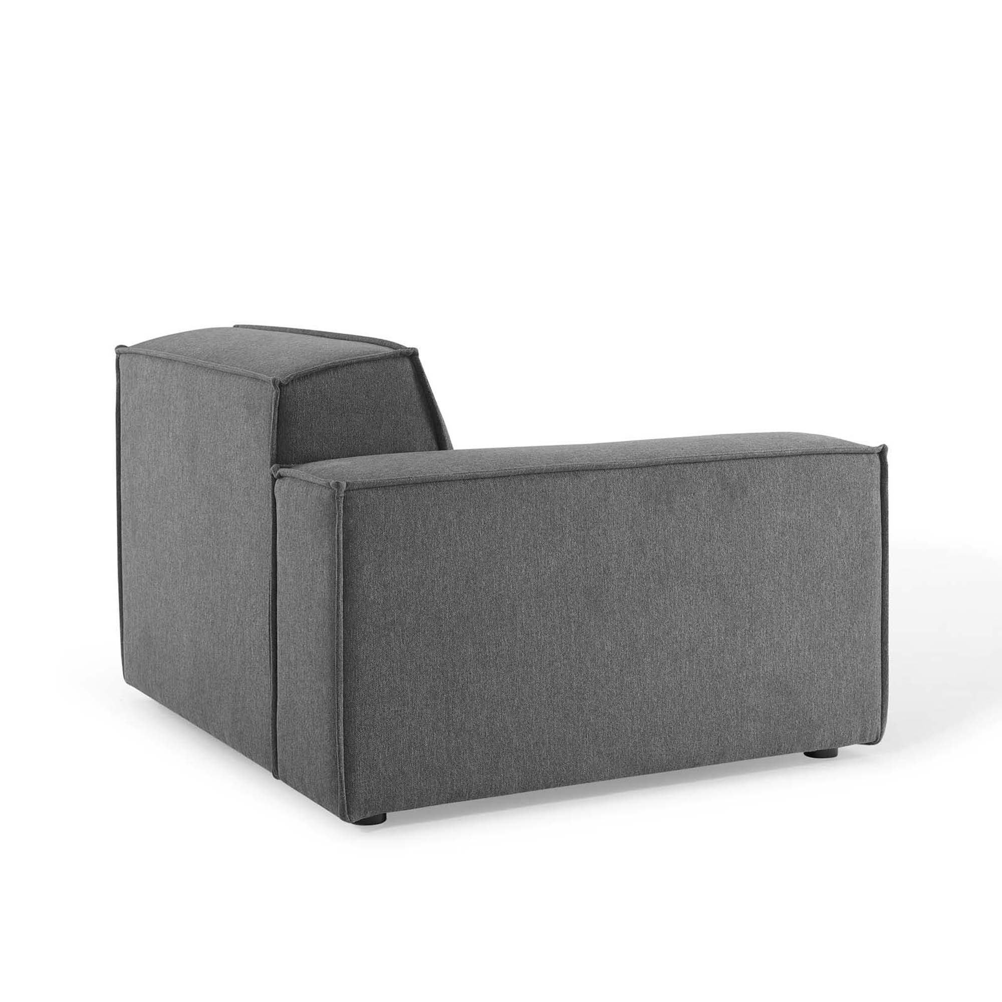 Restore 2-Piece Sectional Sofa, Charcoal