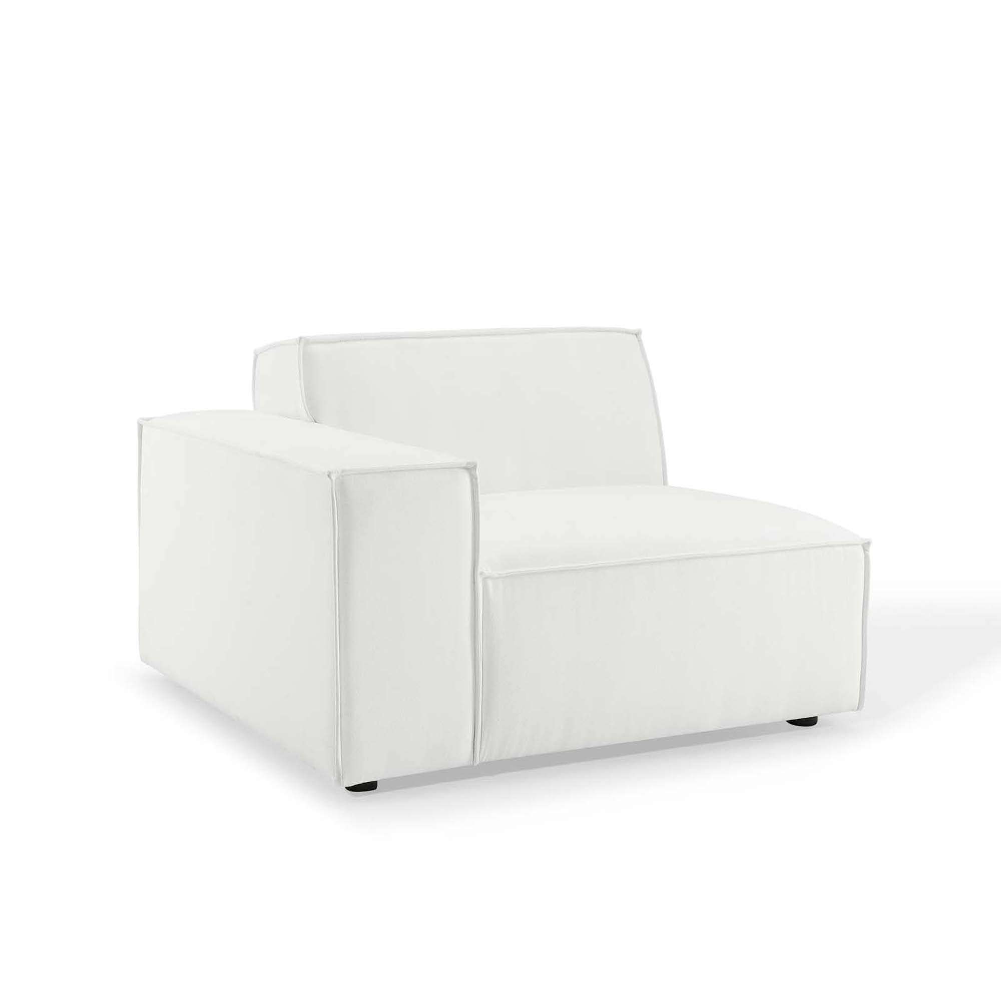 Restore 3-Piece Sectional Sofa, White