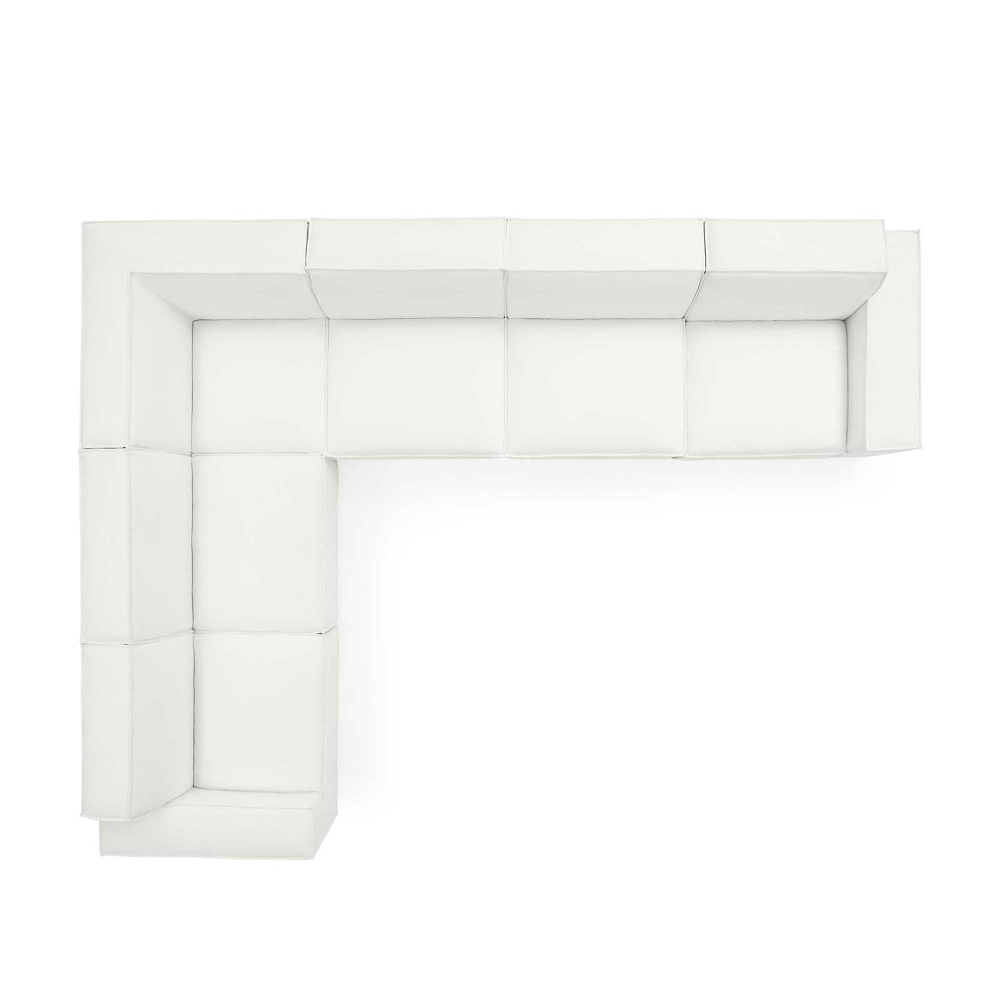 Restore 6-Piece Sectional Sofa, White