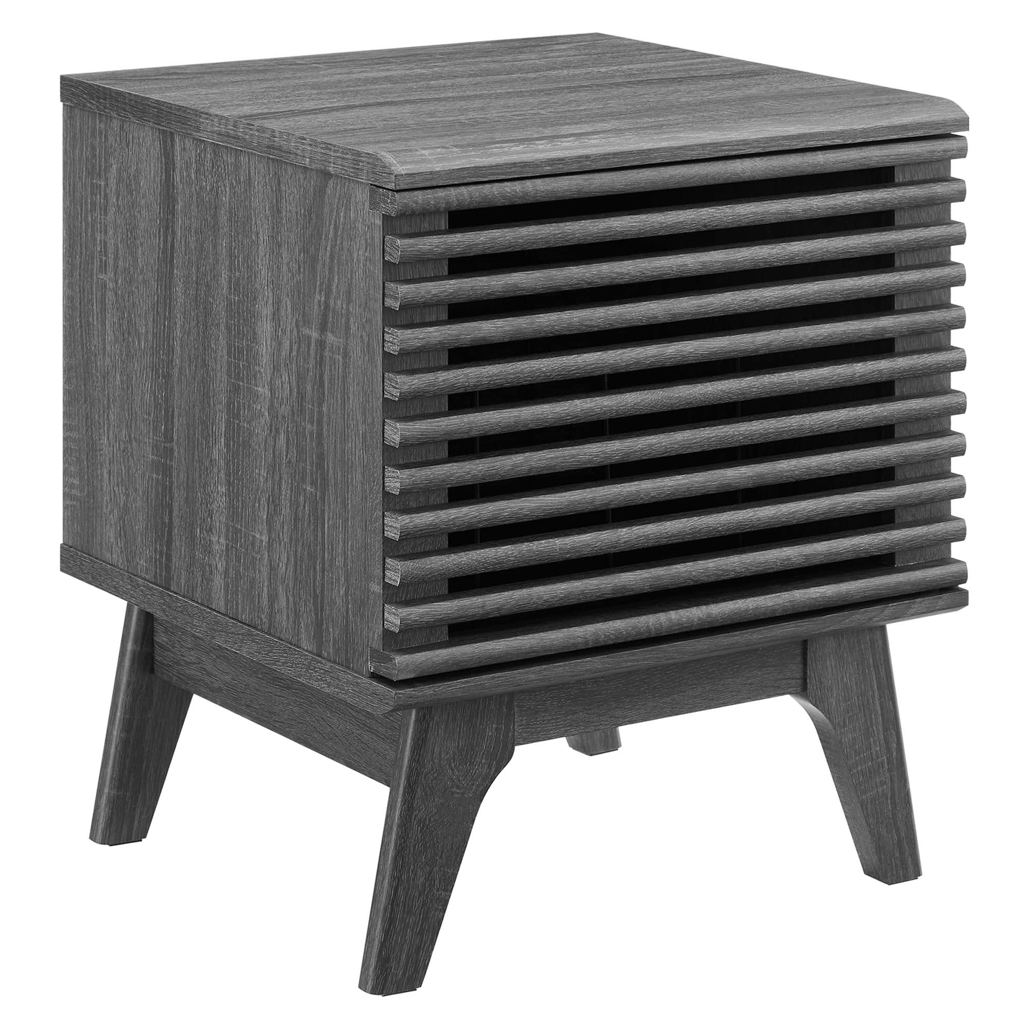 Render Vinyl Record Display Stand, Charcoal