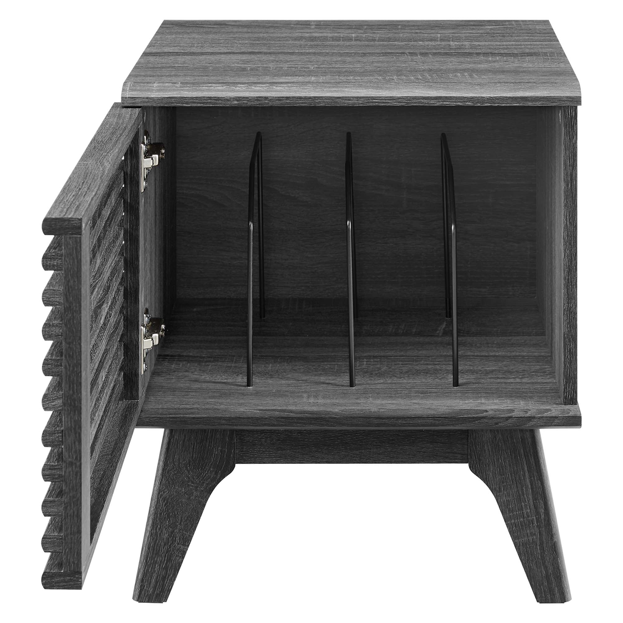 Render Vinyl Record Display Stand, Charcoal