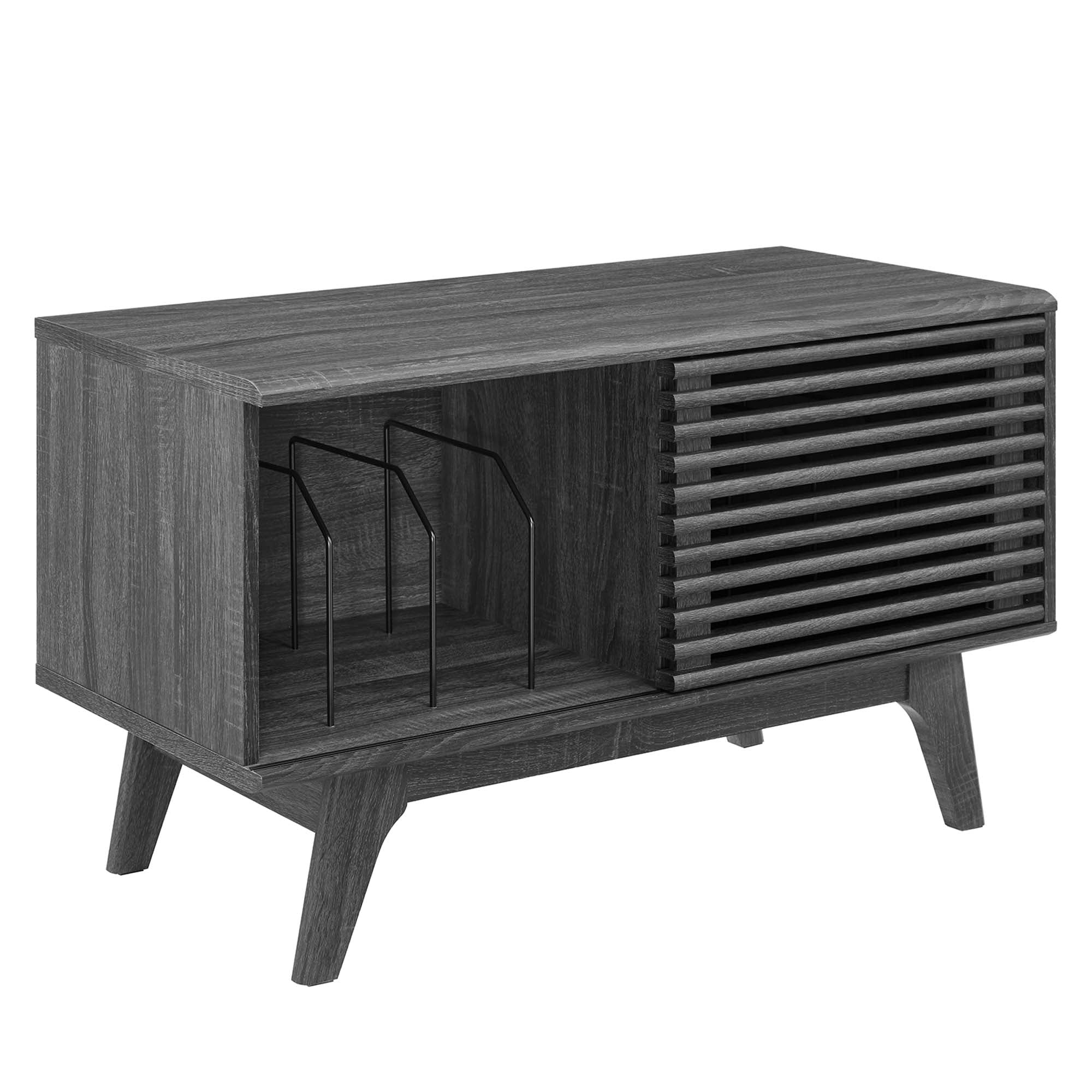Render Vinyl Record Display Stand, Charcoal
