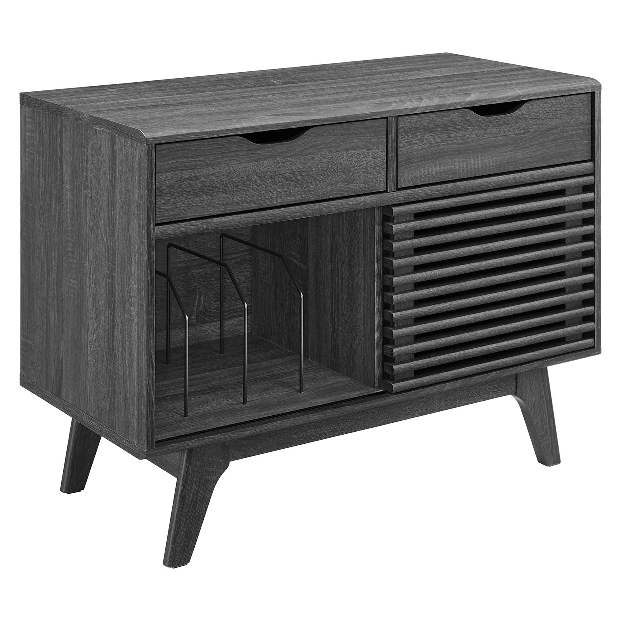 Render Vinyl Record Display Stand, Charcoal