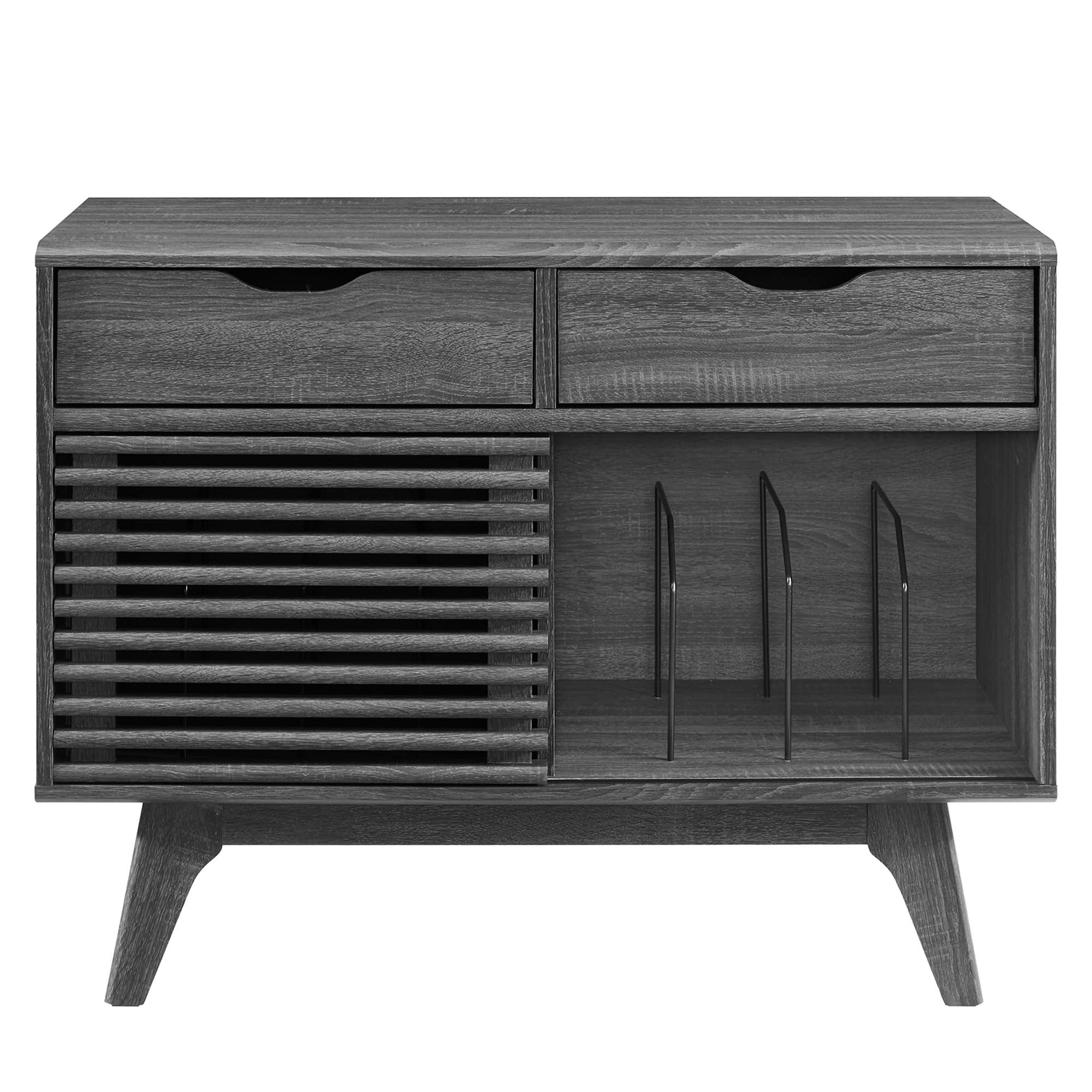 Render Vinyl Record Display Stand, Charcoal