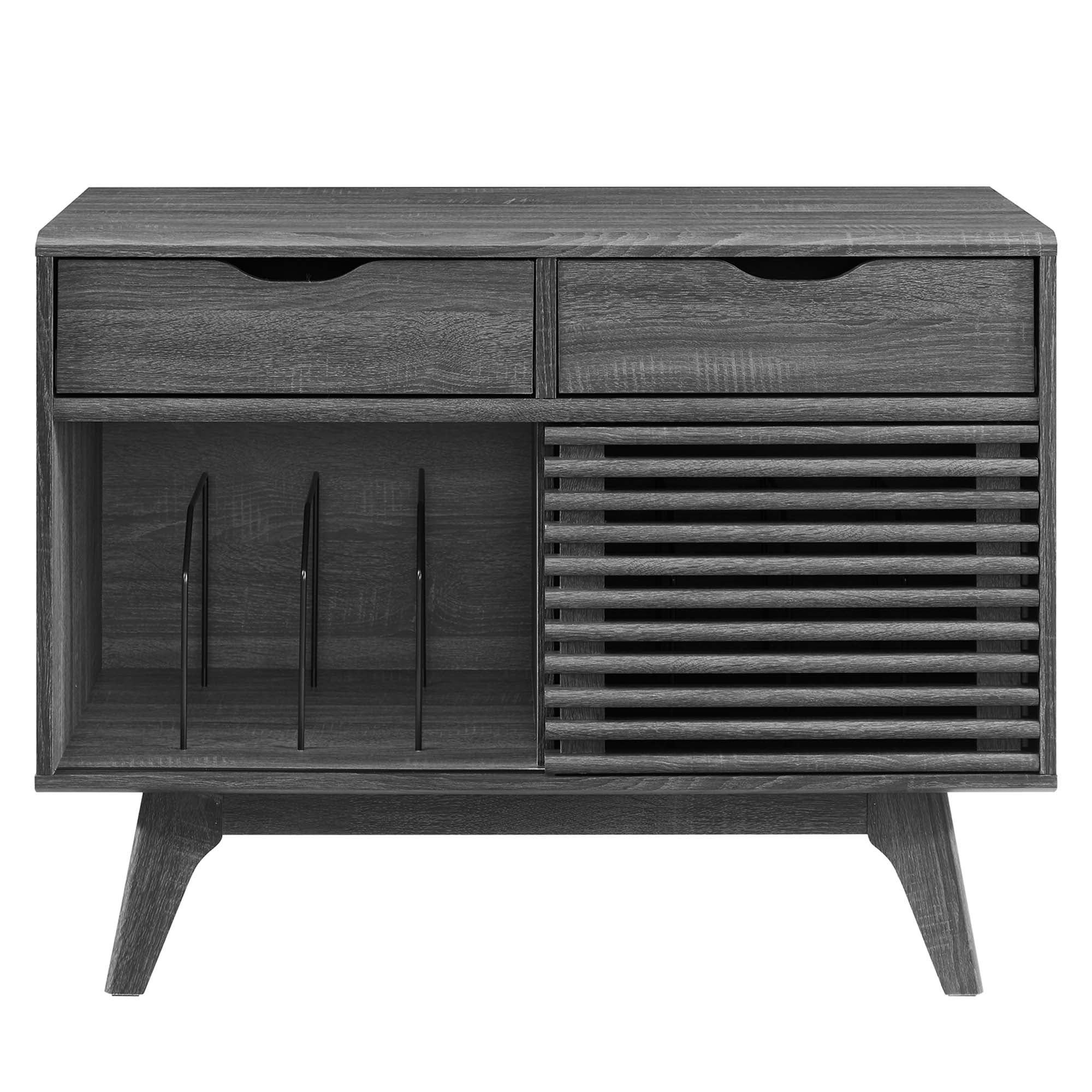 Render Vinyl Record Display Stand, Charcoal