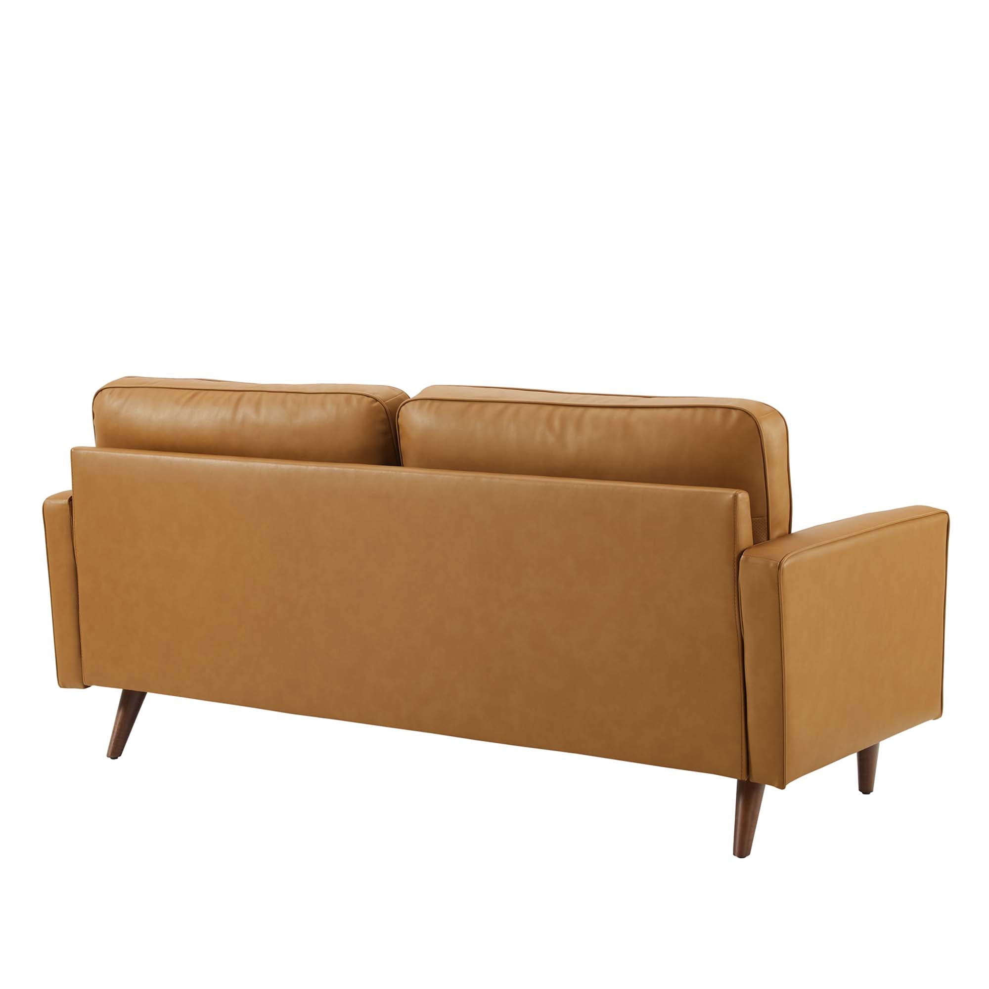 Valour Leather Sofa, Tan