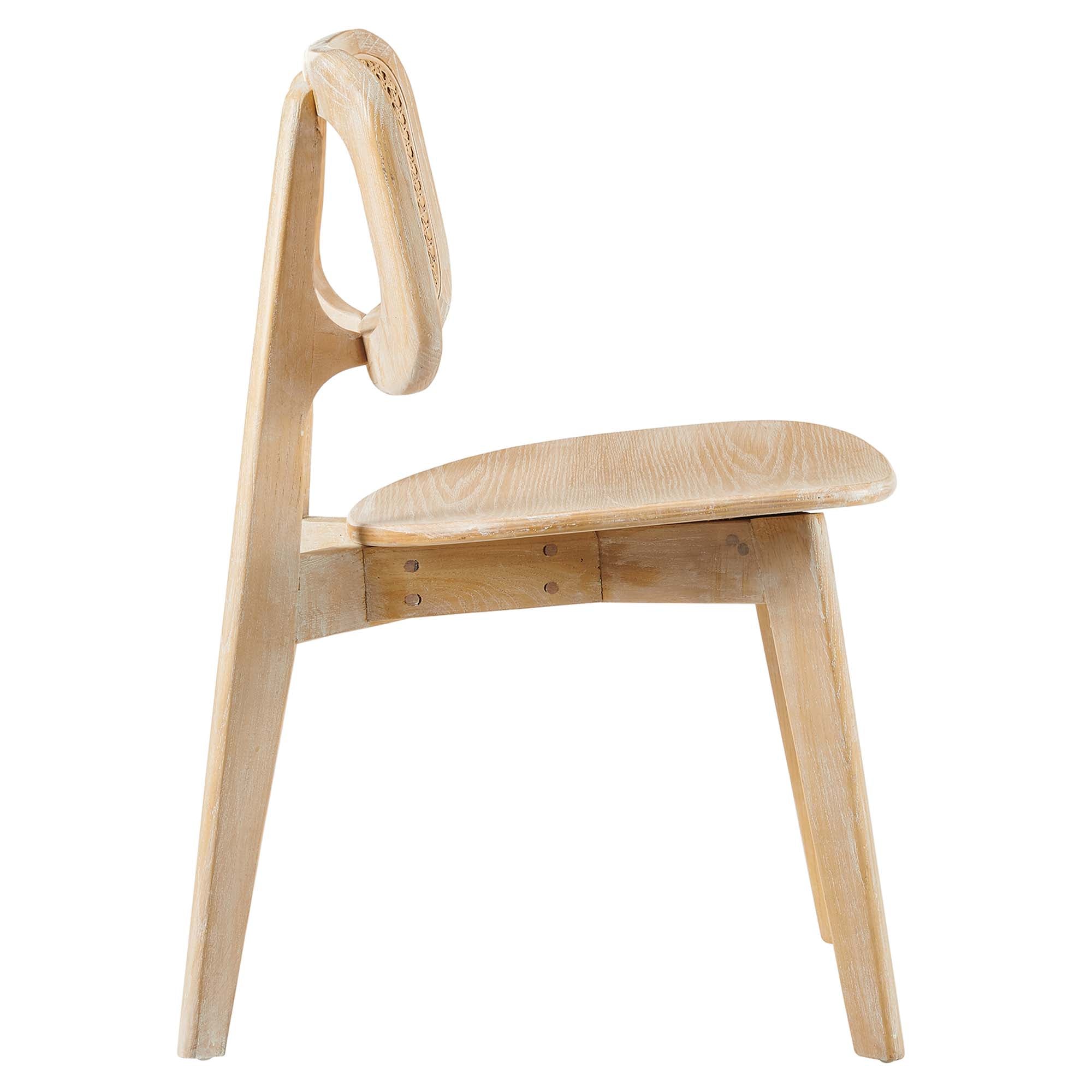 Habitat Wood Dining Side Chair, Gray