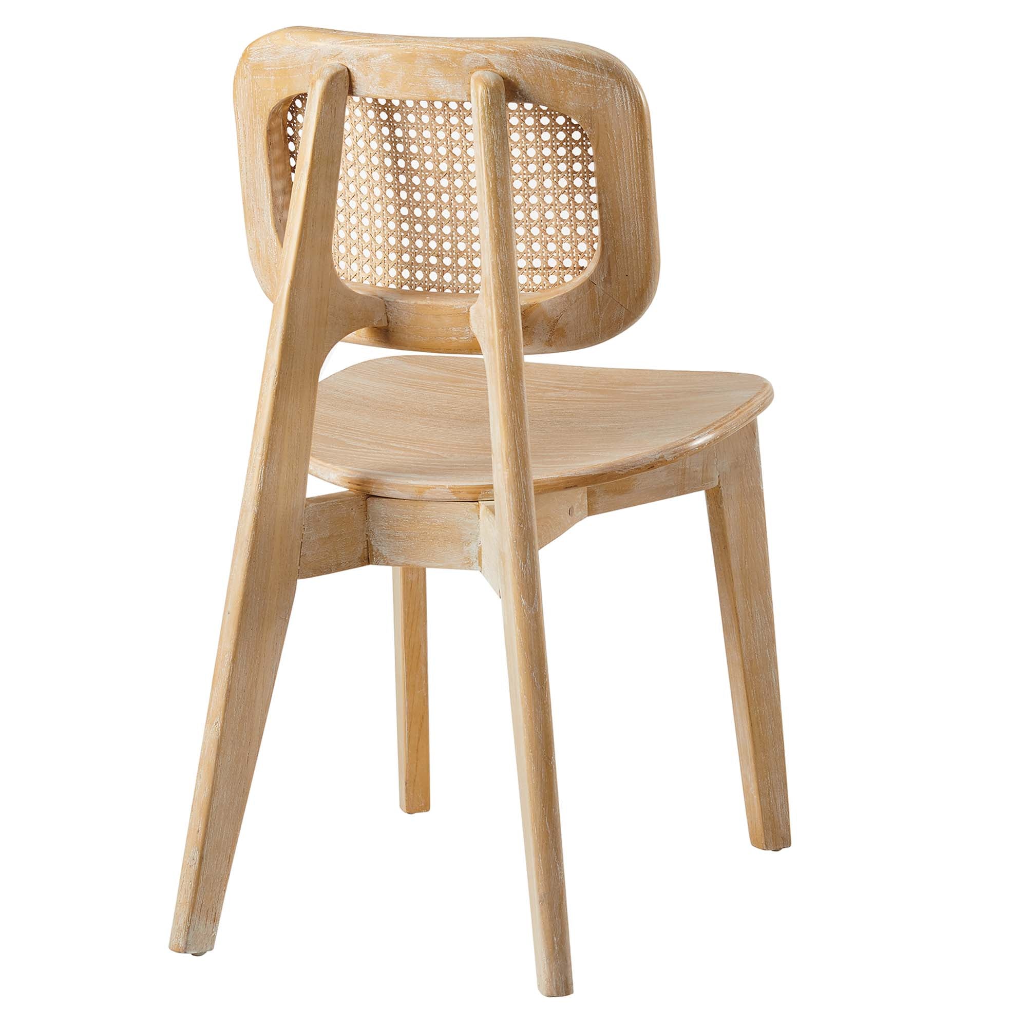 Habitat Wood Dining Side Chair, Gray