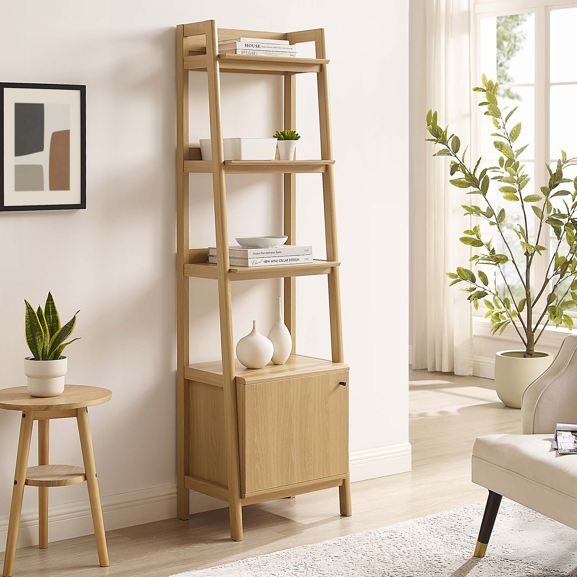 Bixby 21" Bookshelf, Oak