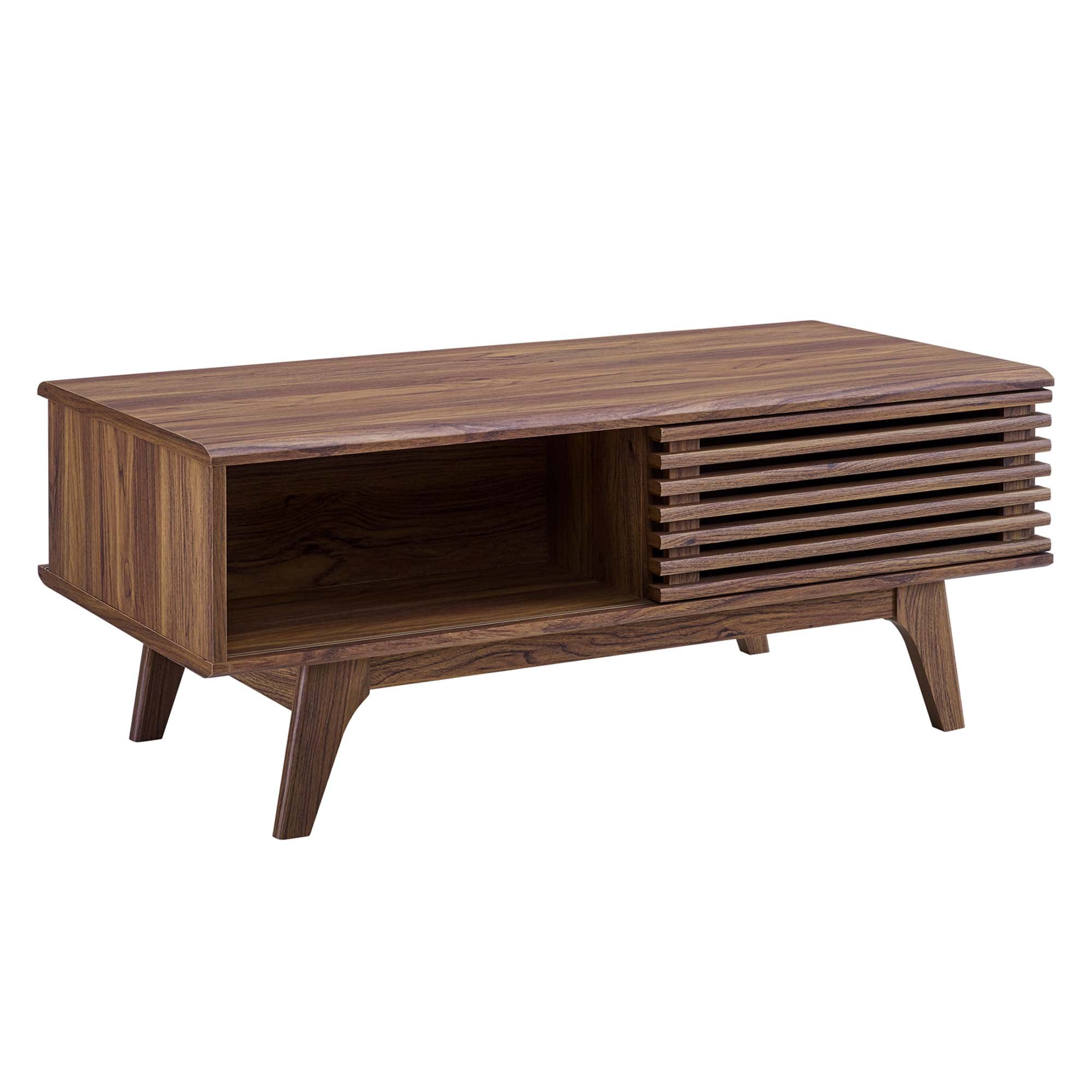 Render Coffee Table, Walnut