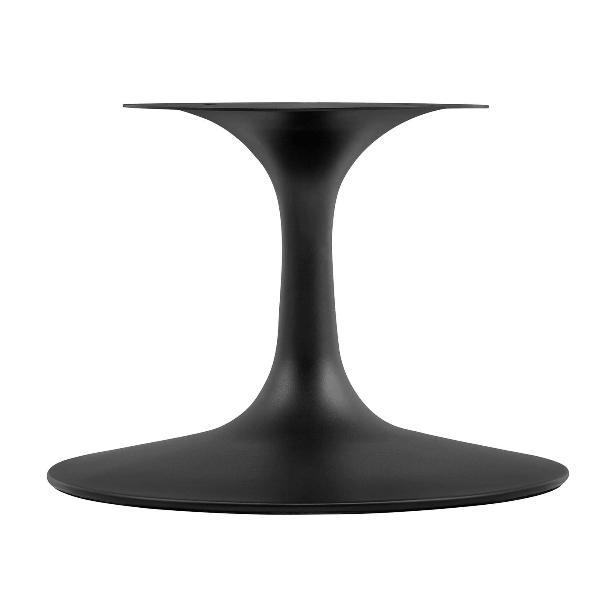 Lippa 36" Round Faux Marble Coffee Table, Black Black