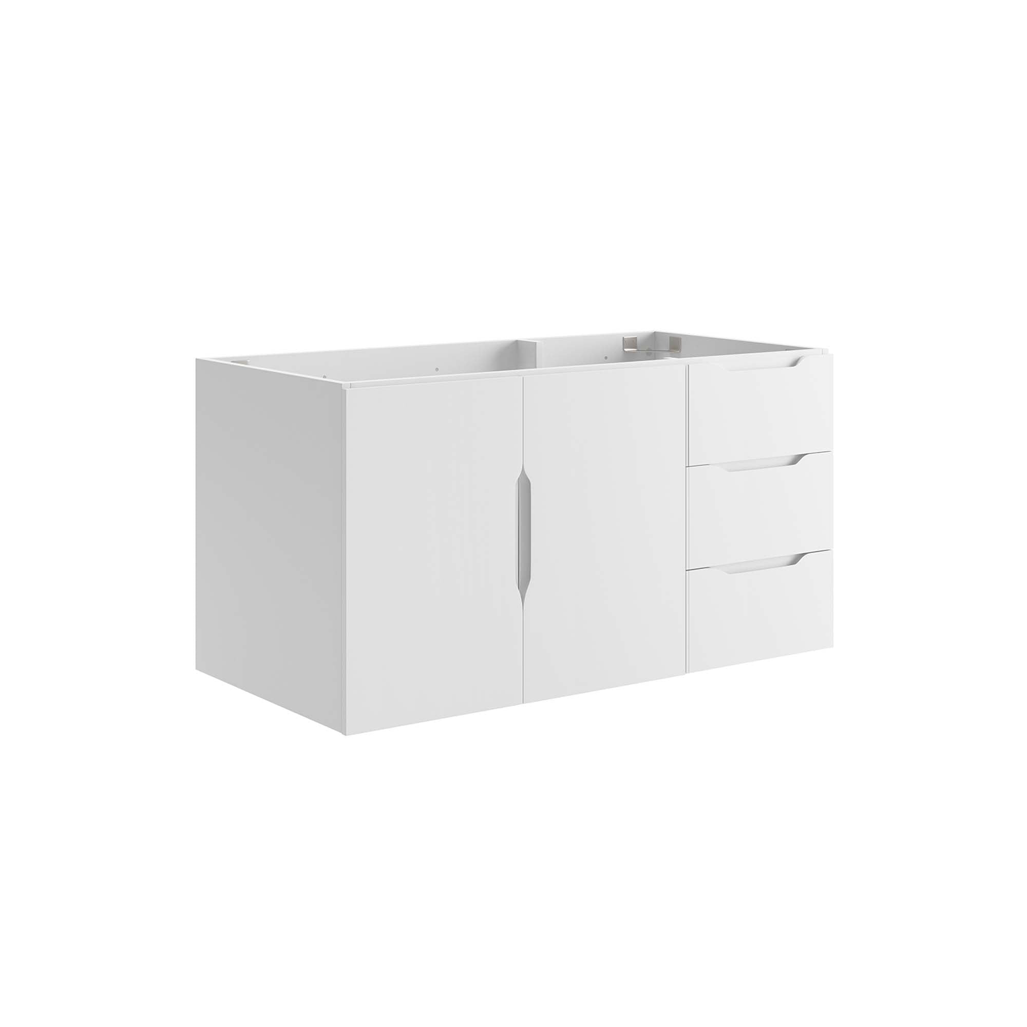 Vitality 36" Bathroom Vanity Cabinet (Sink Basin Not Included), White
