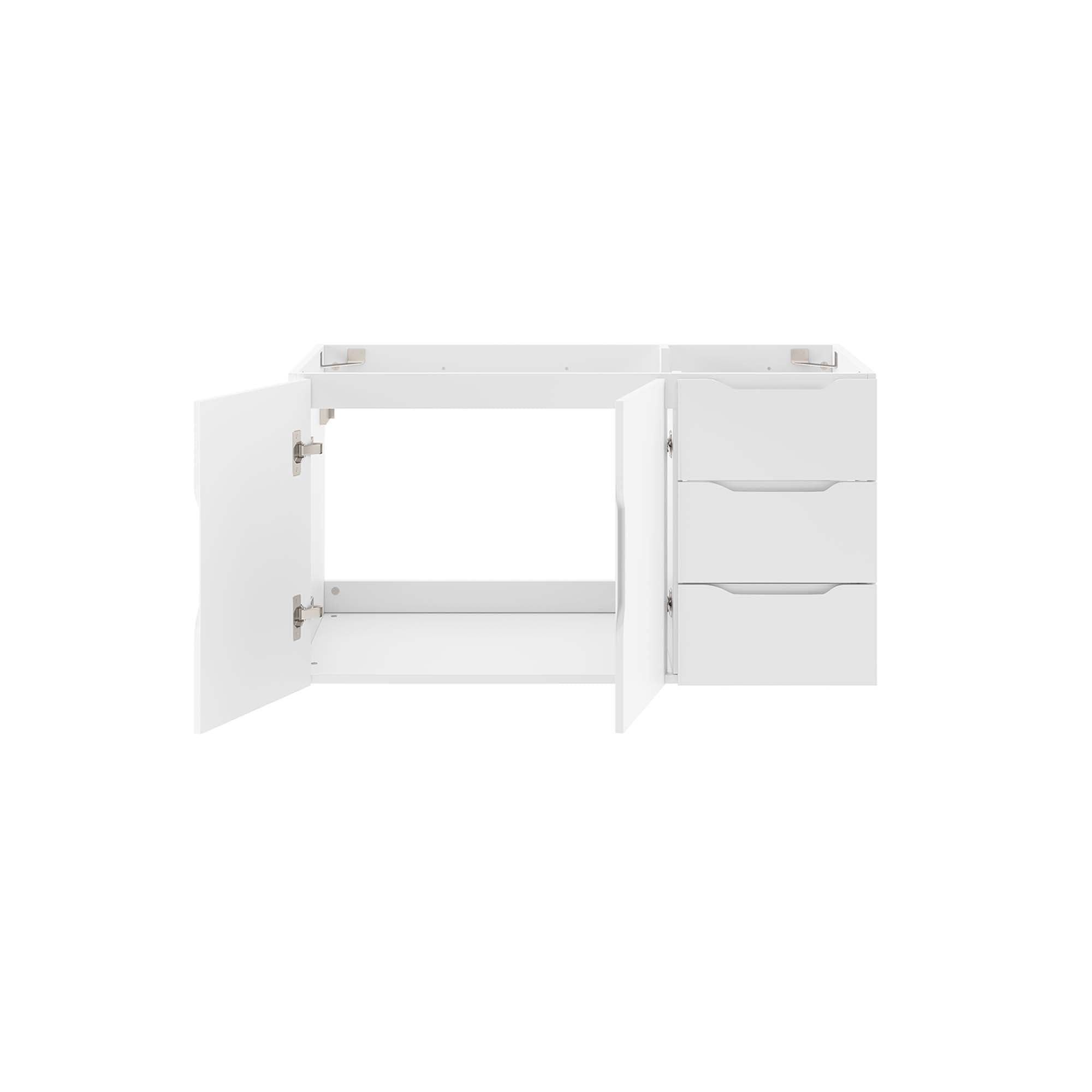 Vitality 36" Bathroom Vanity Cabinet (Sink Basin Not Included), White