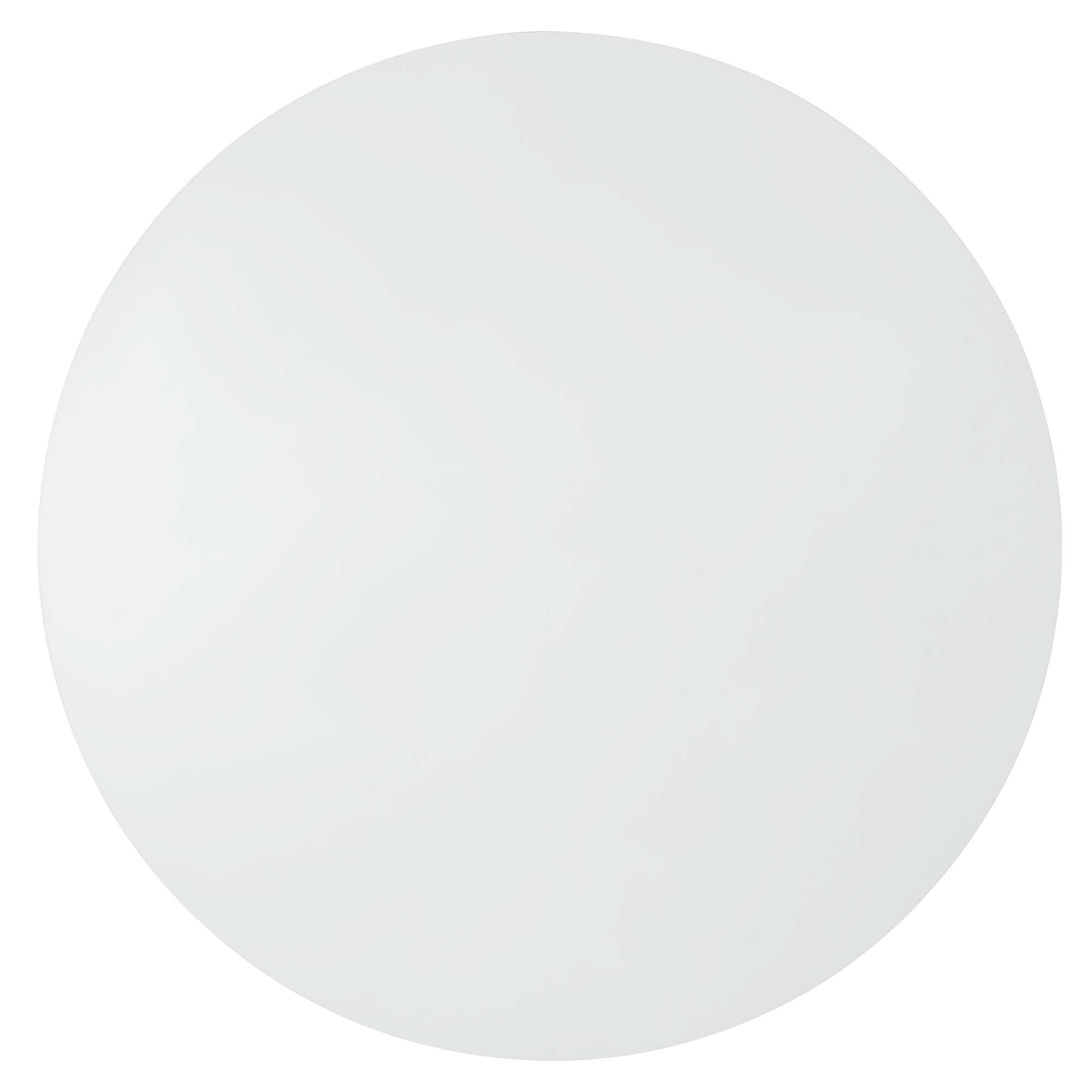 Gratify 60" Round Dining Table, White