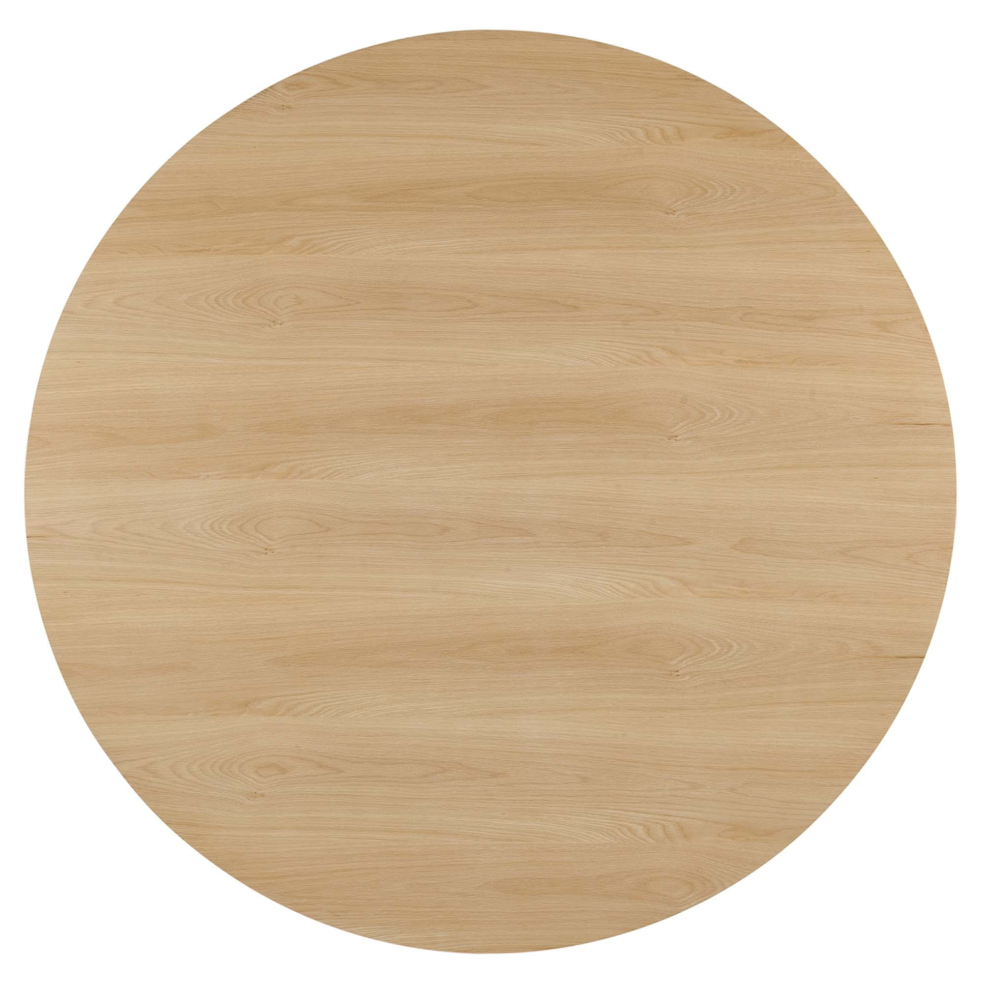 Gratify 60" Round Dining Table, Oak