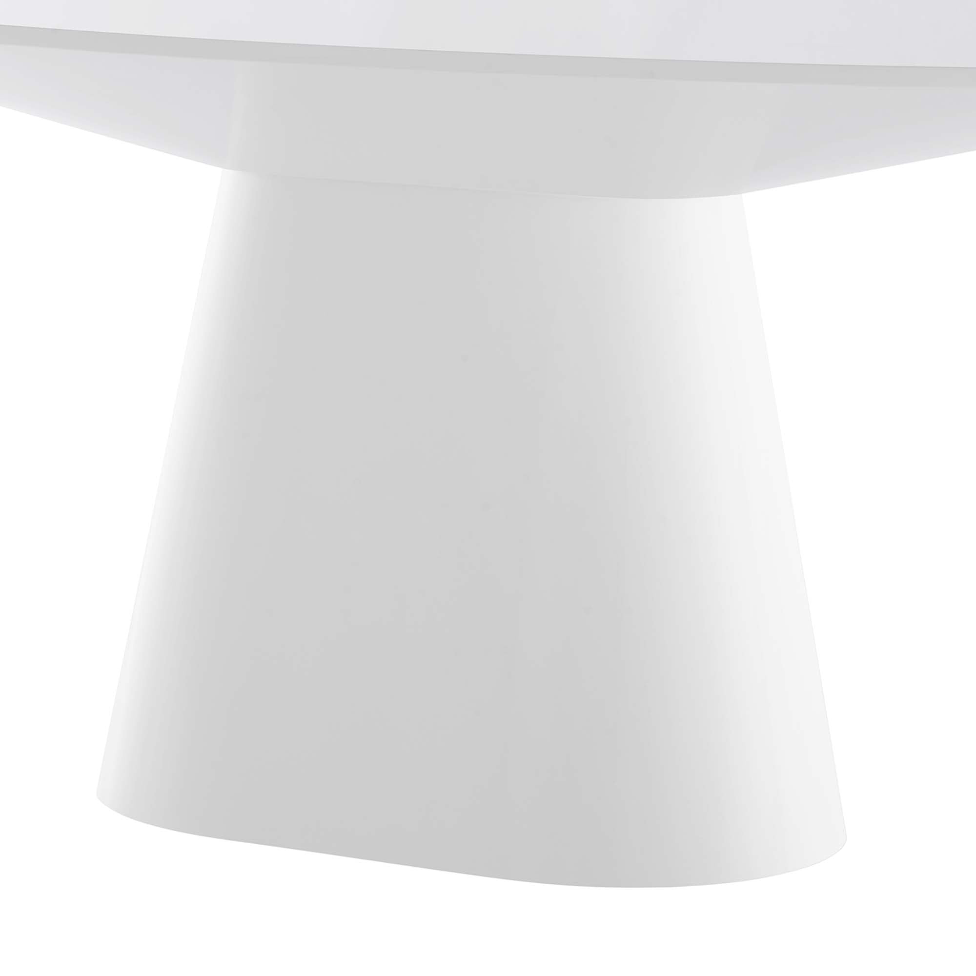 Provision 75" Oval Dining Table, White