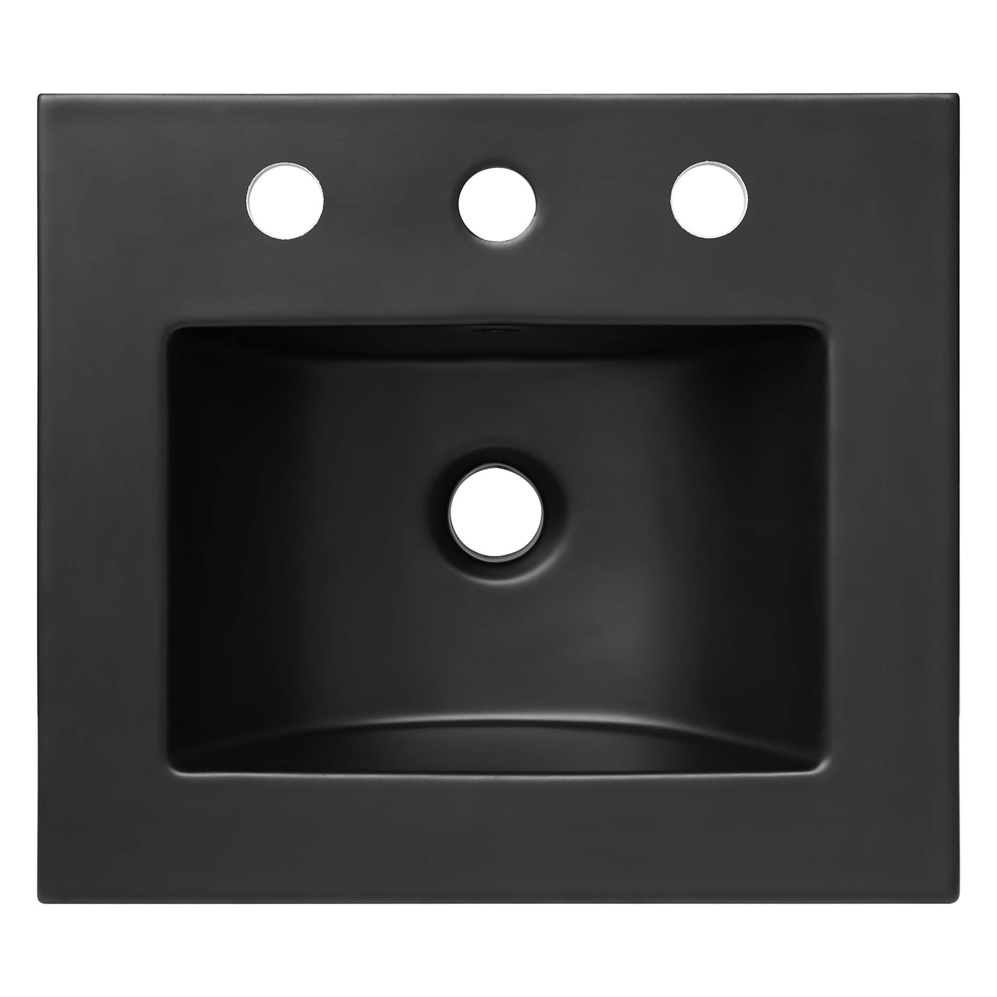 Cayman 18" Bathroom Sink, Black