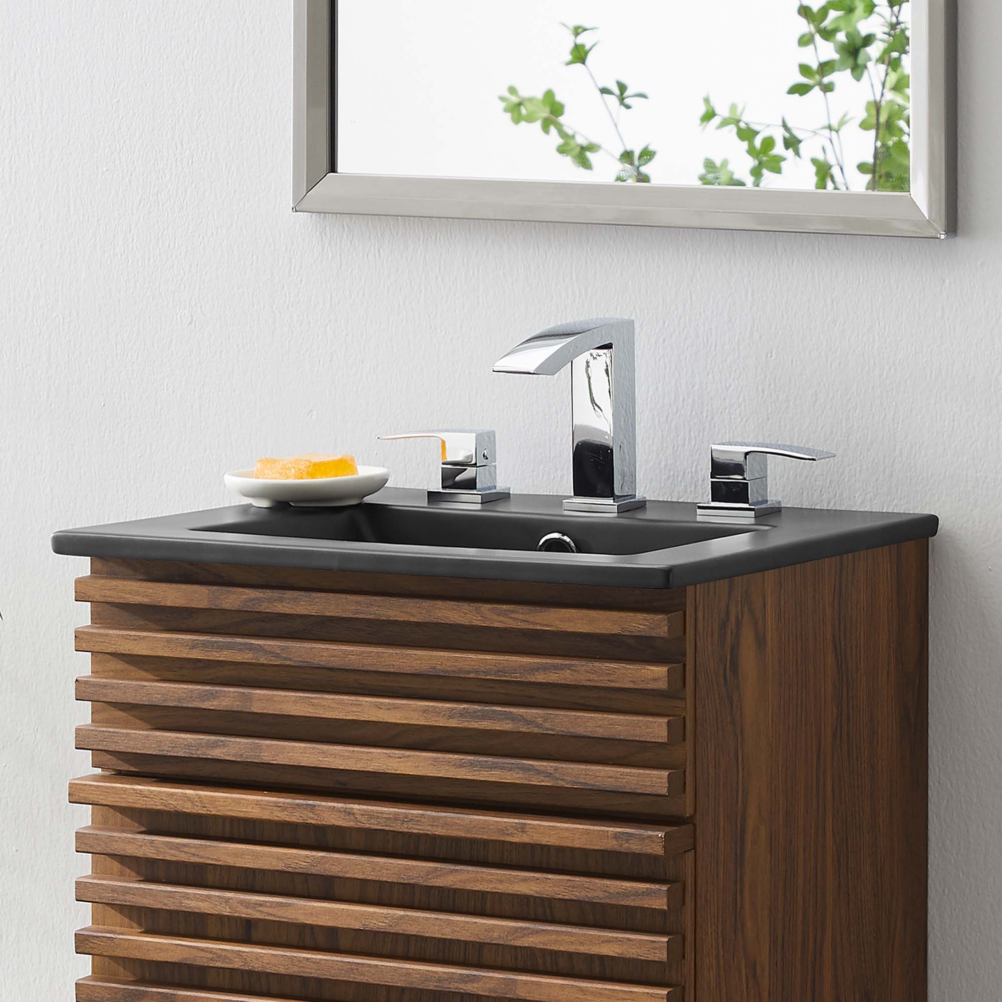 Cayman 18" Bathroom Sink, Black