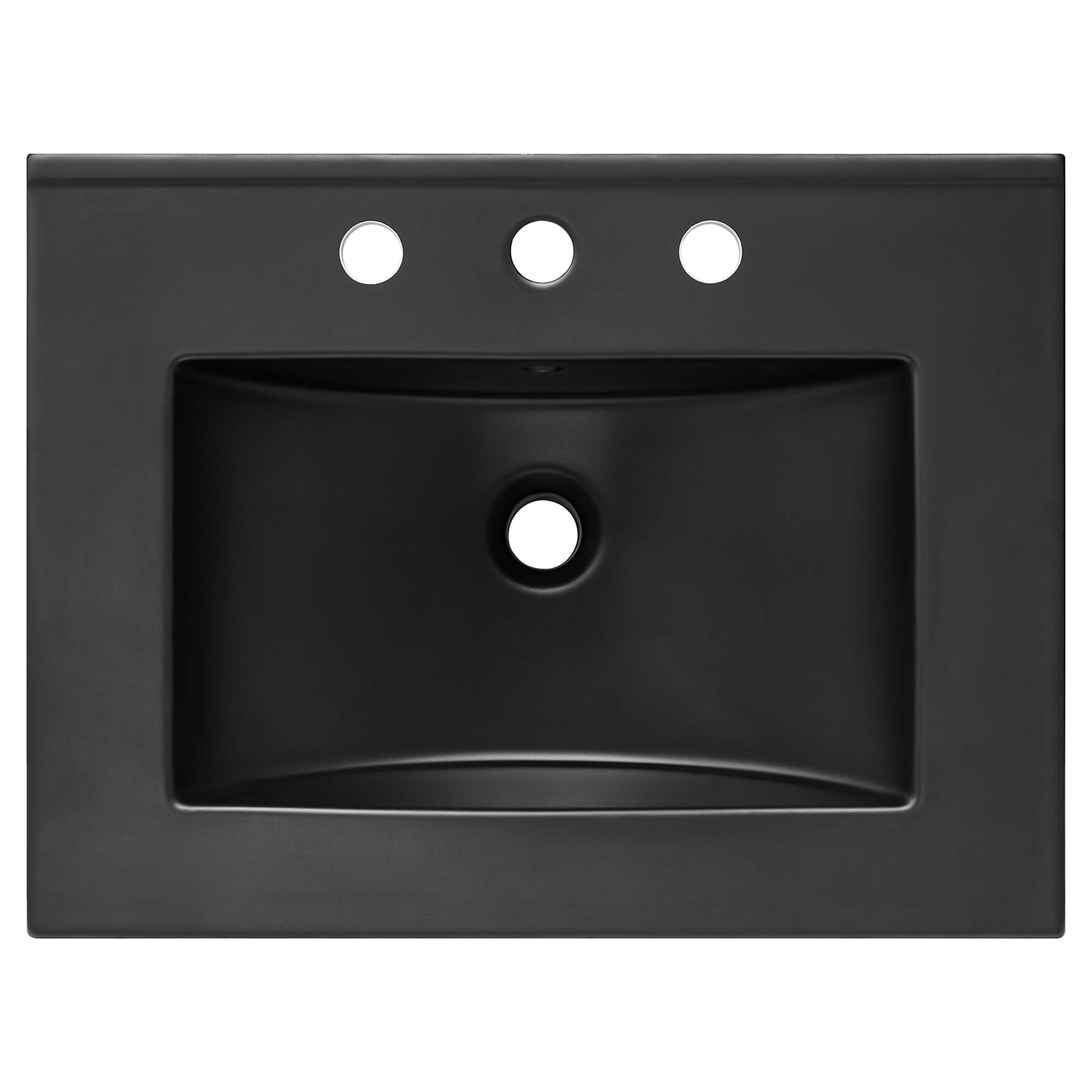 Cayman 24" Bathroom Sink, Black