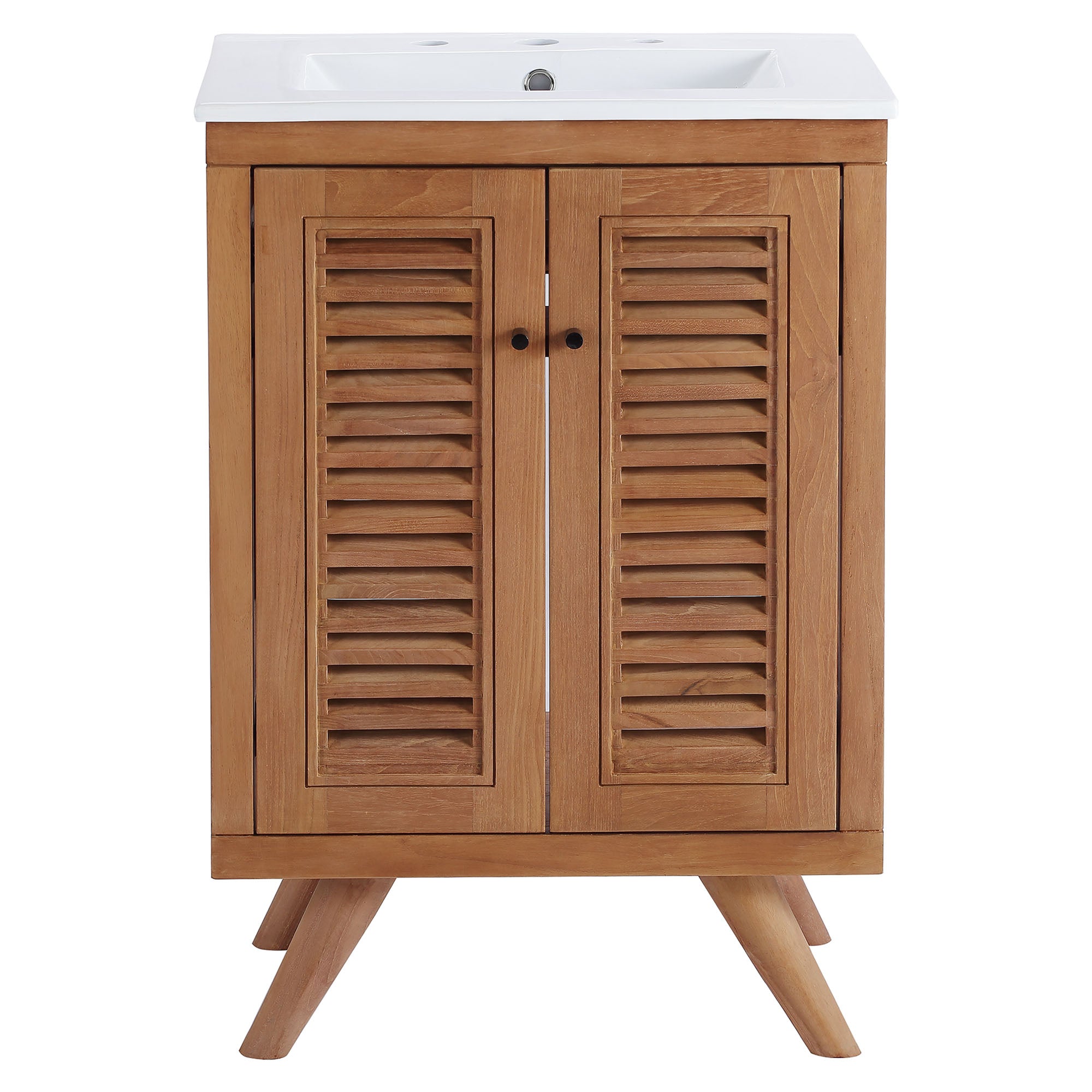 Birdie 24" Bathroom Vanity, Natural White
