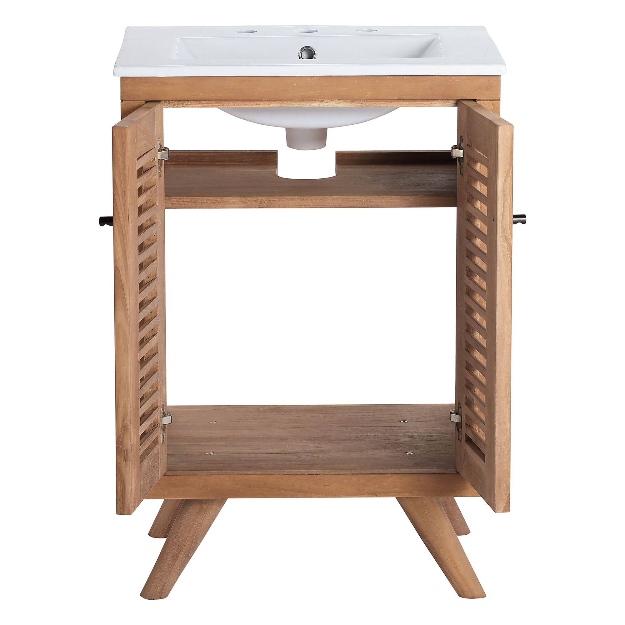 Birdie 24" Bathroom Vanity, Natural White