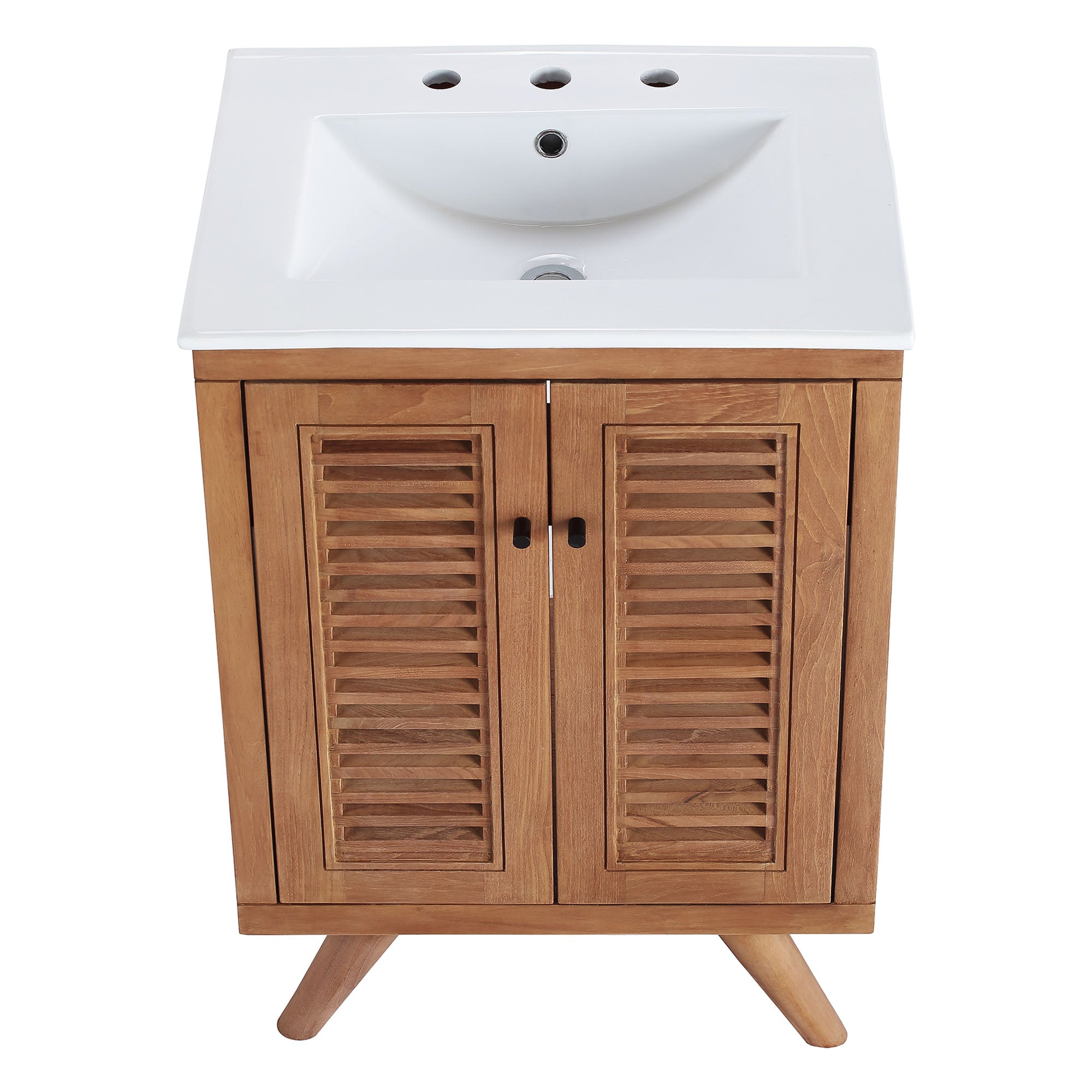 Birdie 24" Bathroom Vanity, Natural White