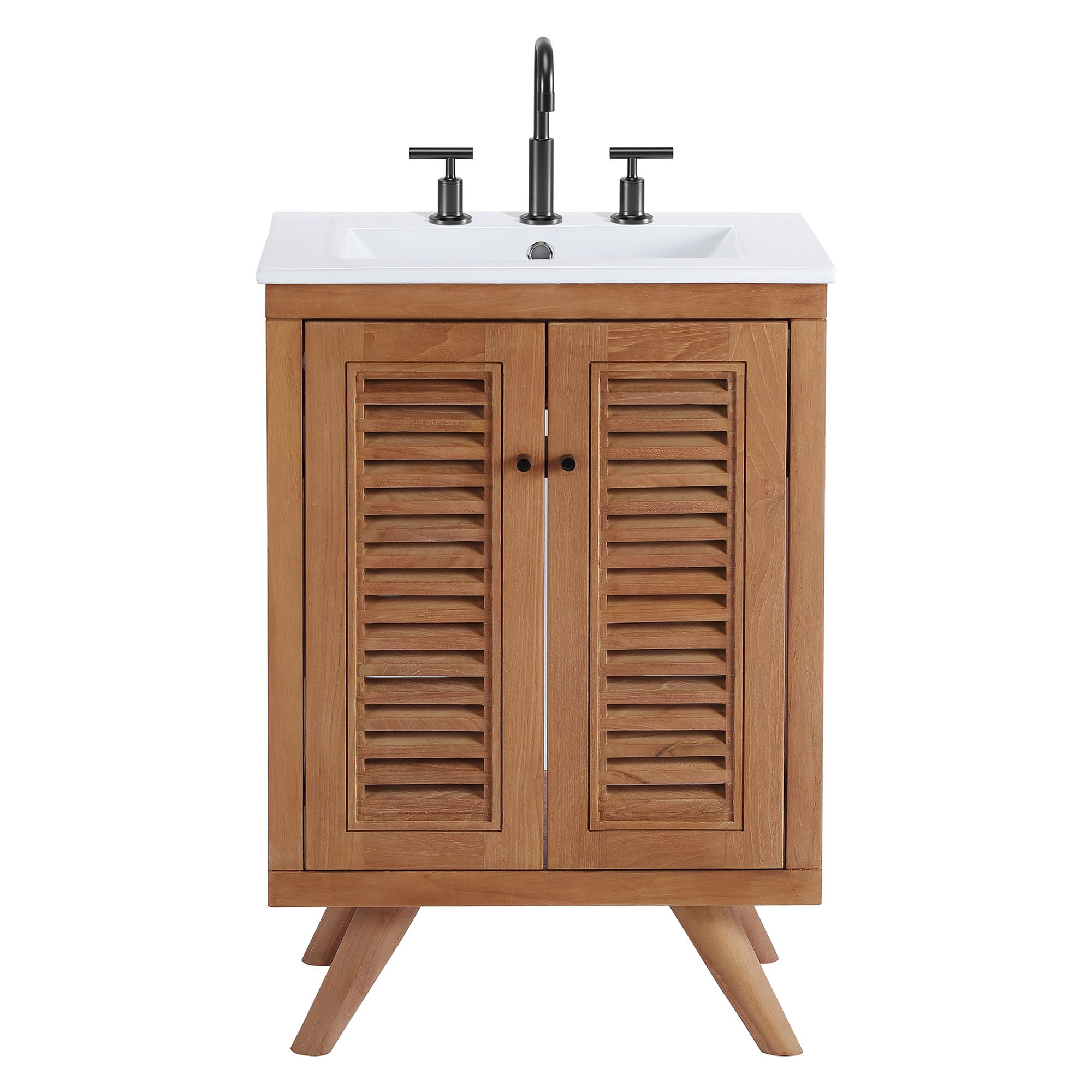 Birdie 24" Bathroom Vanity, Natural White
