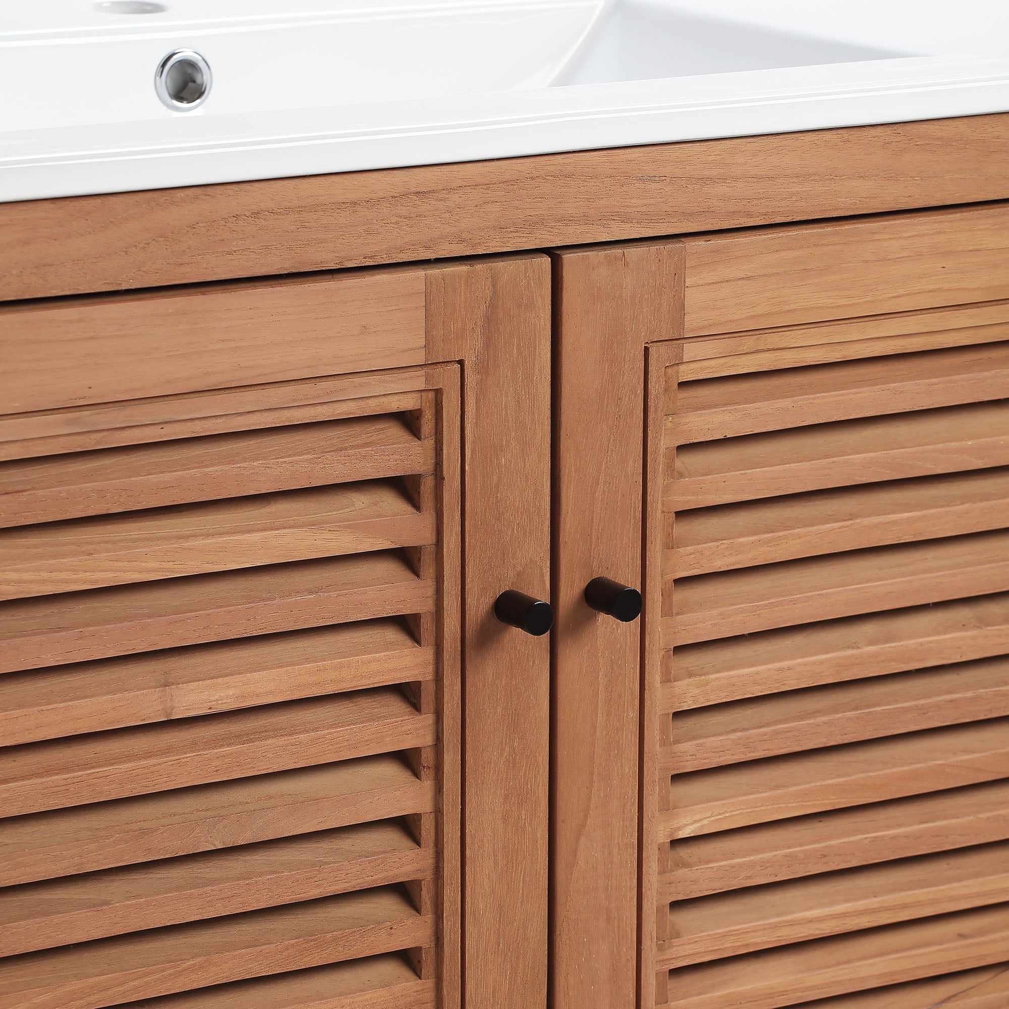 Birdie 36" Bathroom Vanity, Natural White