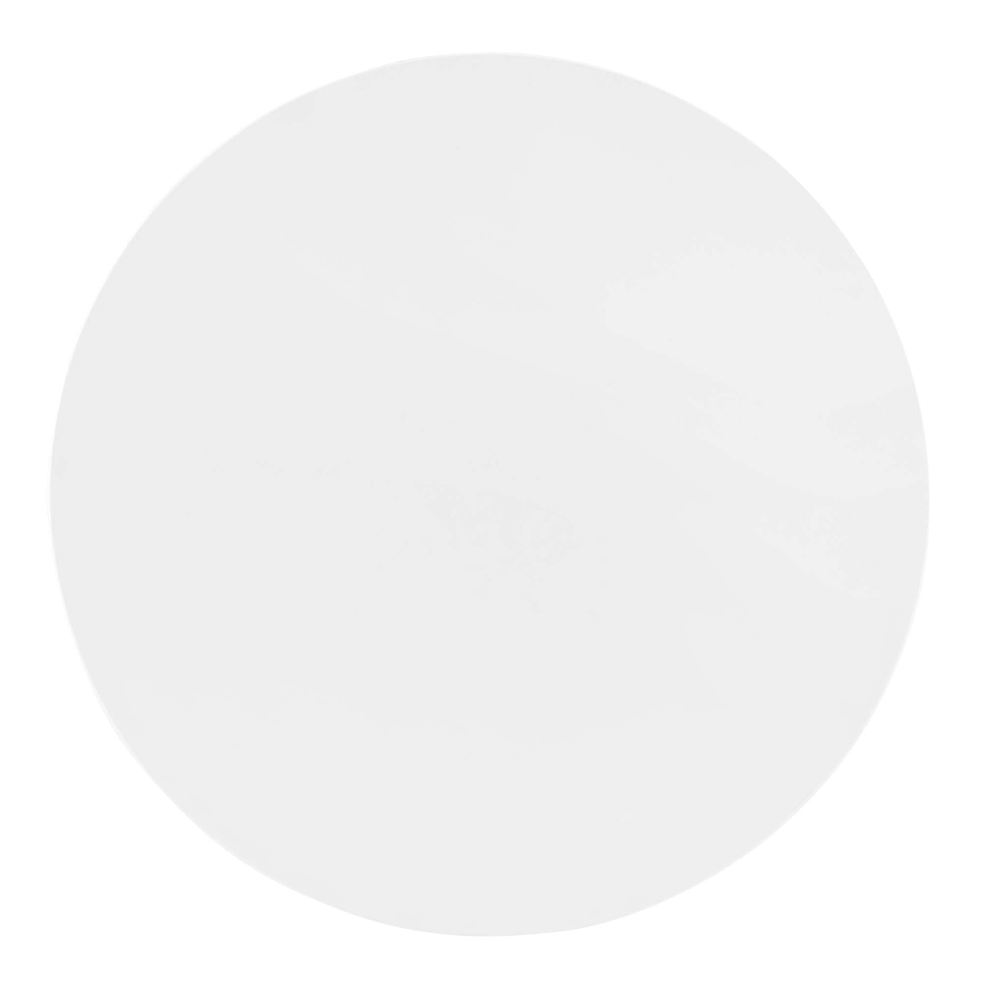 Zinque 36" Dining Table, Gold White