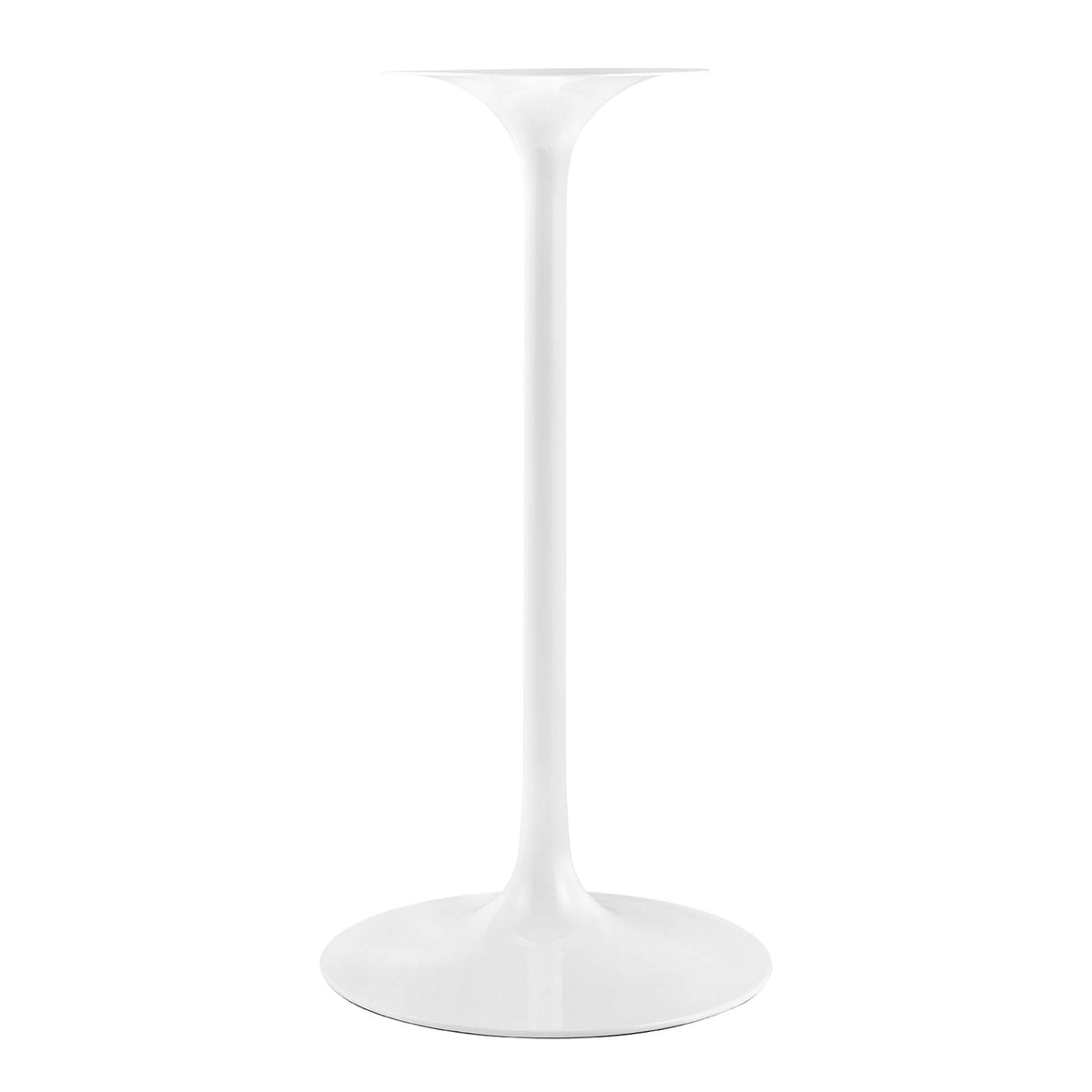 Lippa 28" Round Wood Bar Table, White Cherry Walnut