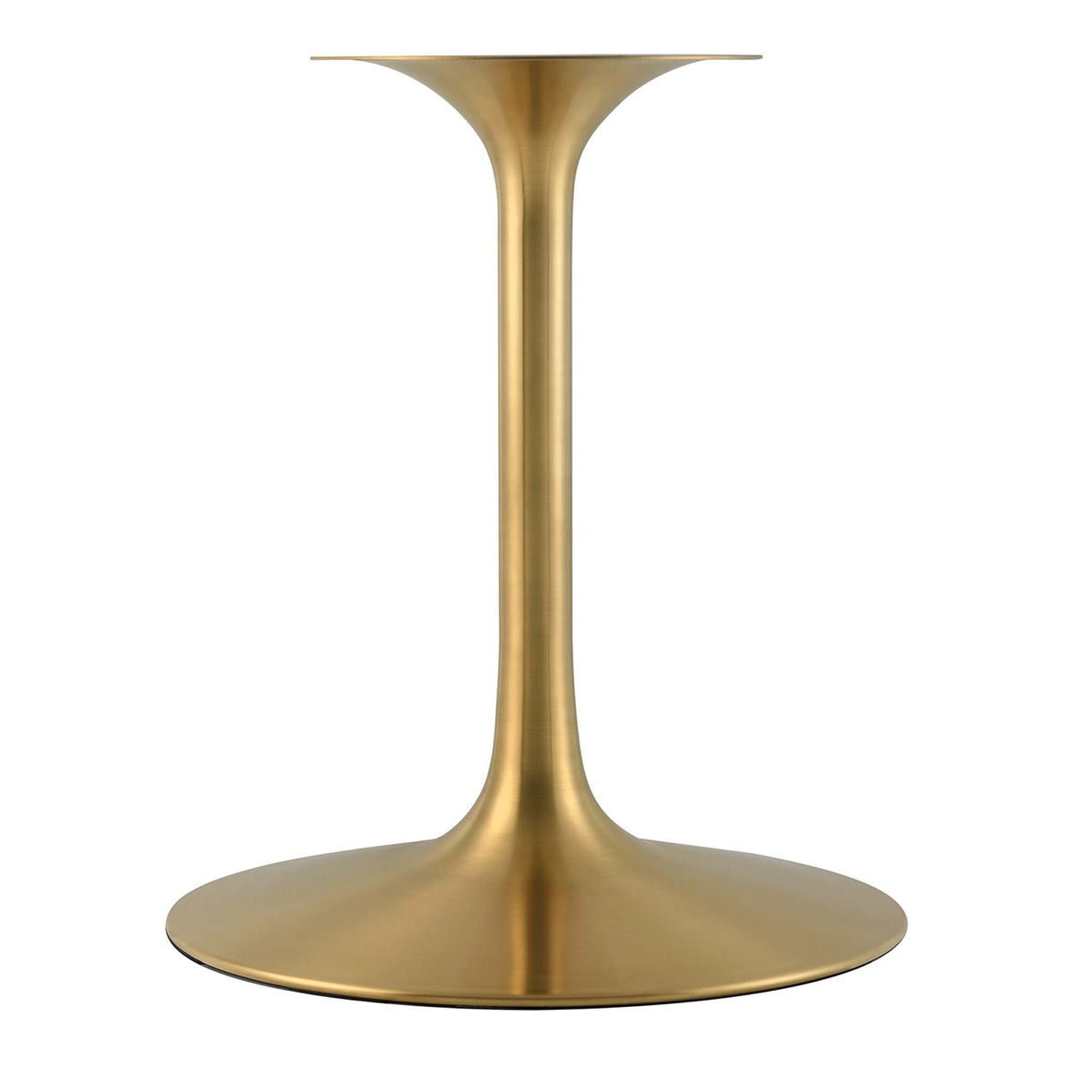 Lippa 54" Oval Faux Marble Dining Table, Gold Black