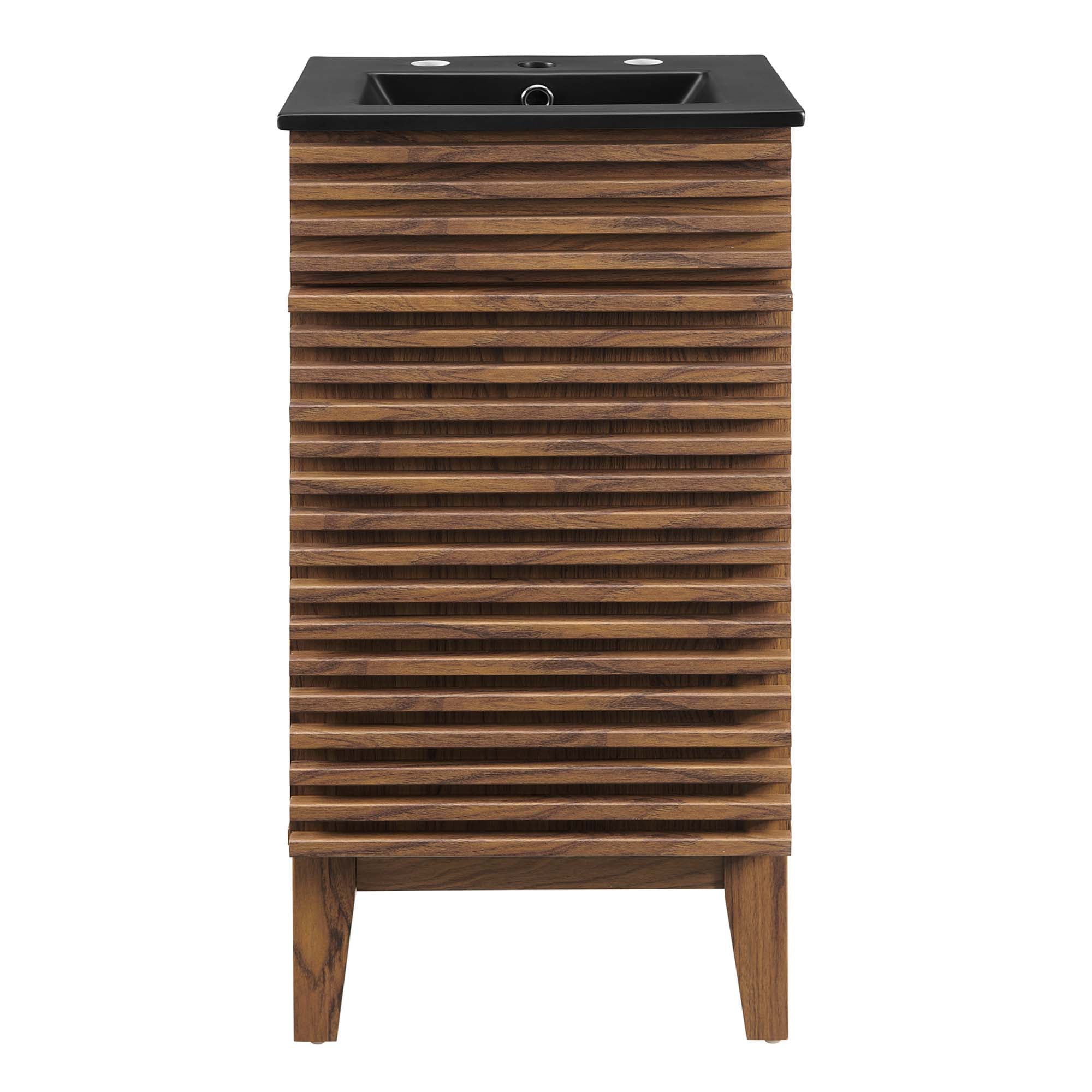 Render 18" Bathroom Vanity, Walnut Black