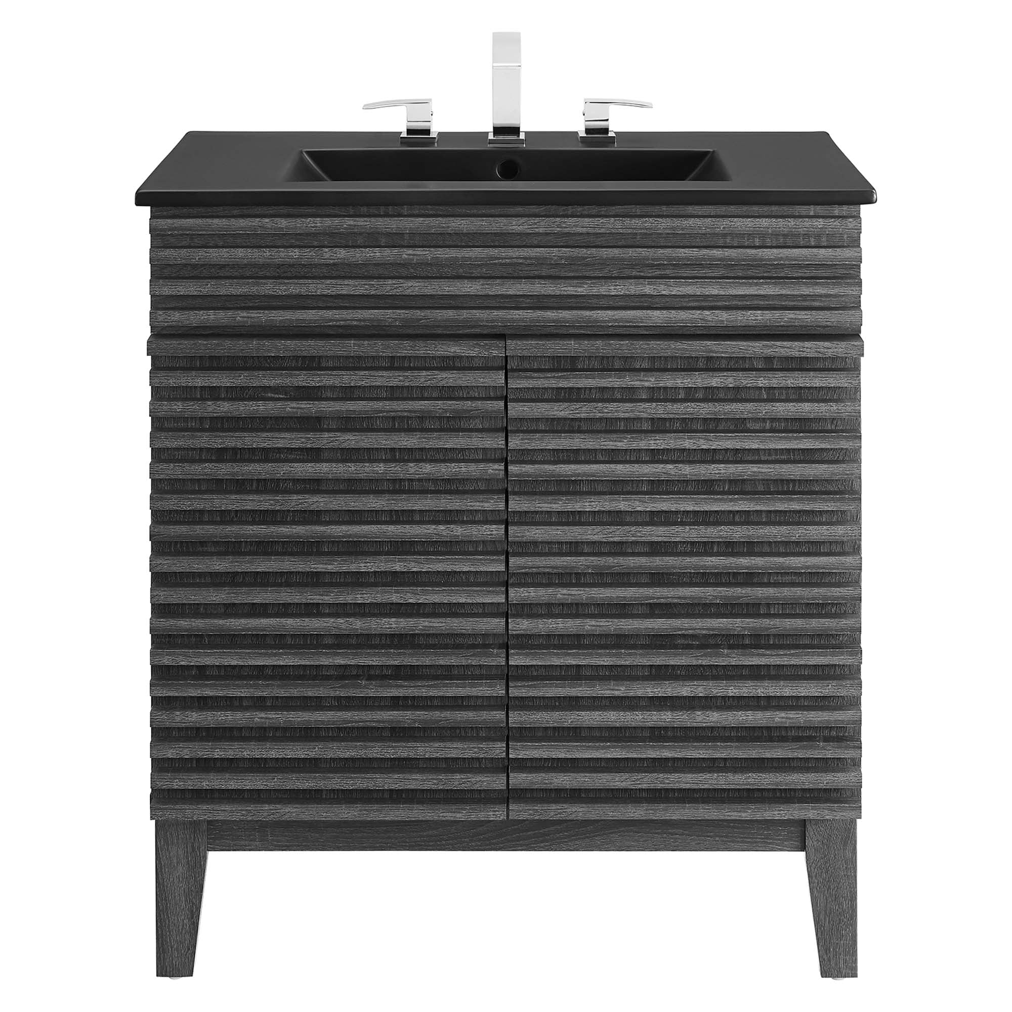 Render 30" Bathroom Vanity, Charcoal Black